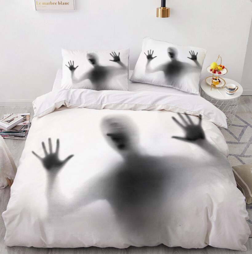 3D Silhouette 7738 Bed Pillowcases Quilt