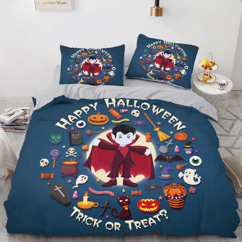 3D Vampire 8030 Bed Pillowcases Quilt