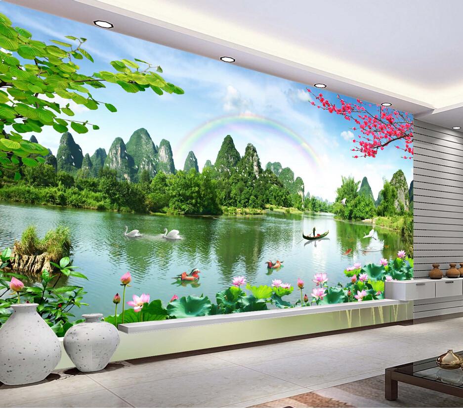 Colorful Natural Scenery Wallpaper AJ Wallpaper 2