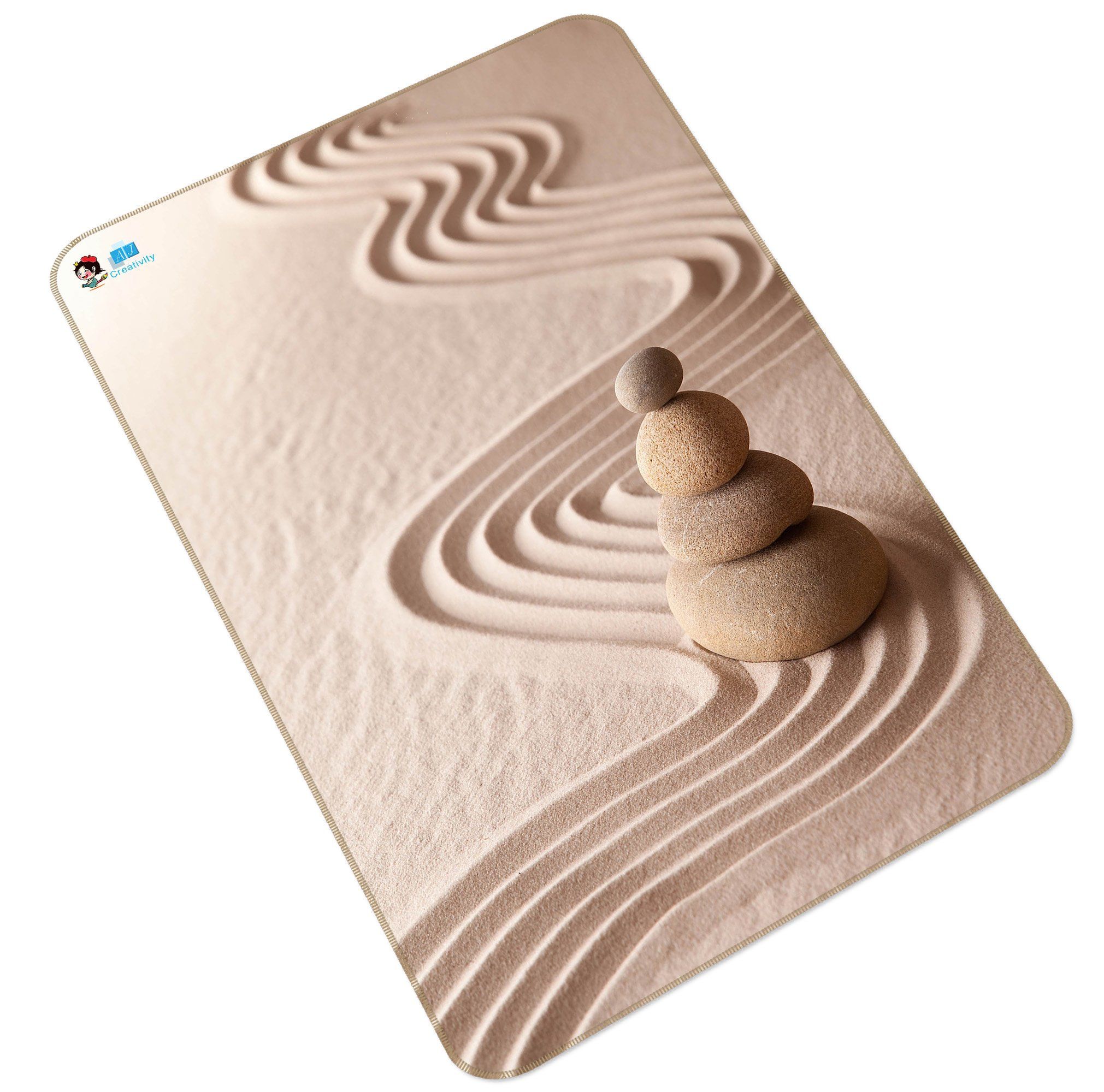 3D Sands Stones 214 Non Slip Rug Mat Mat AJ Creativity Home