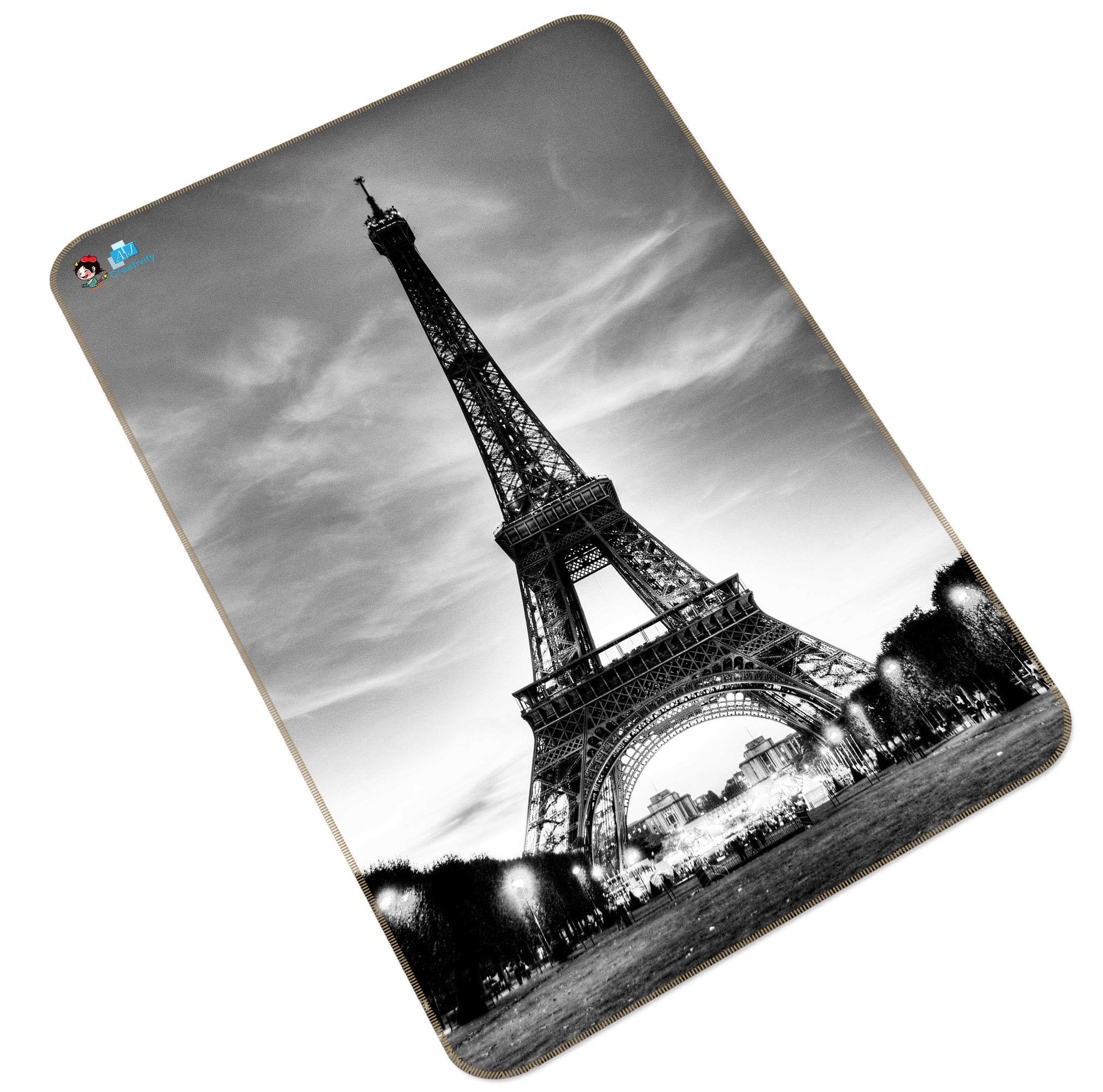 3D Eiffel Tower 177 Non Slip Rug Mat Mat AJ Creativity Home