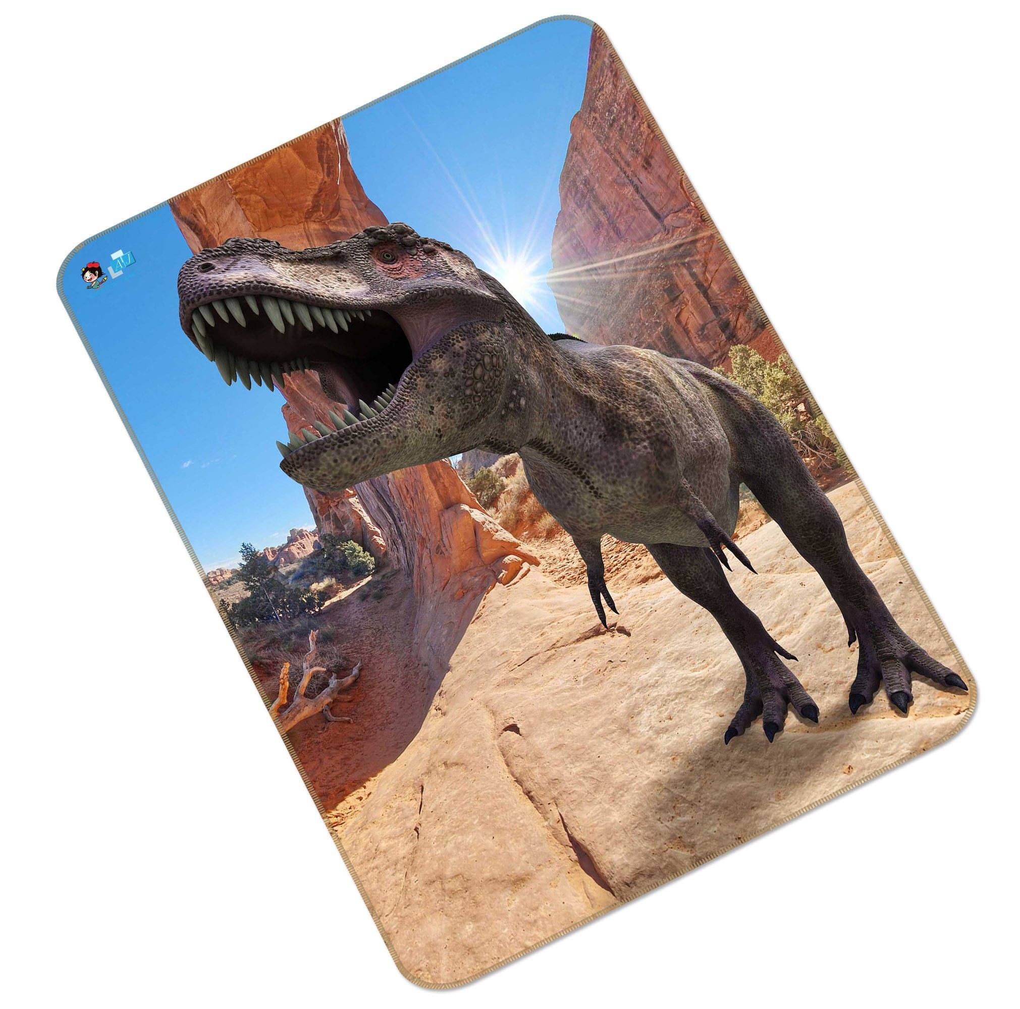 3D Wilderness Dinosaur 225 Non Slip Rug Mat Mat AJ Creativity Home