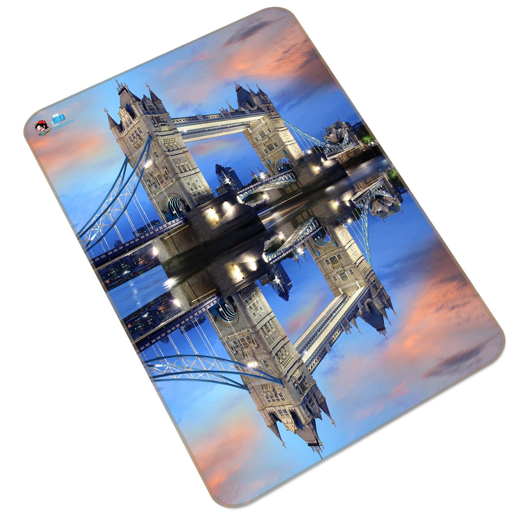 3D London Tower Bridge 199 Non Slip Rug Mat Mat AJ Creativity Home