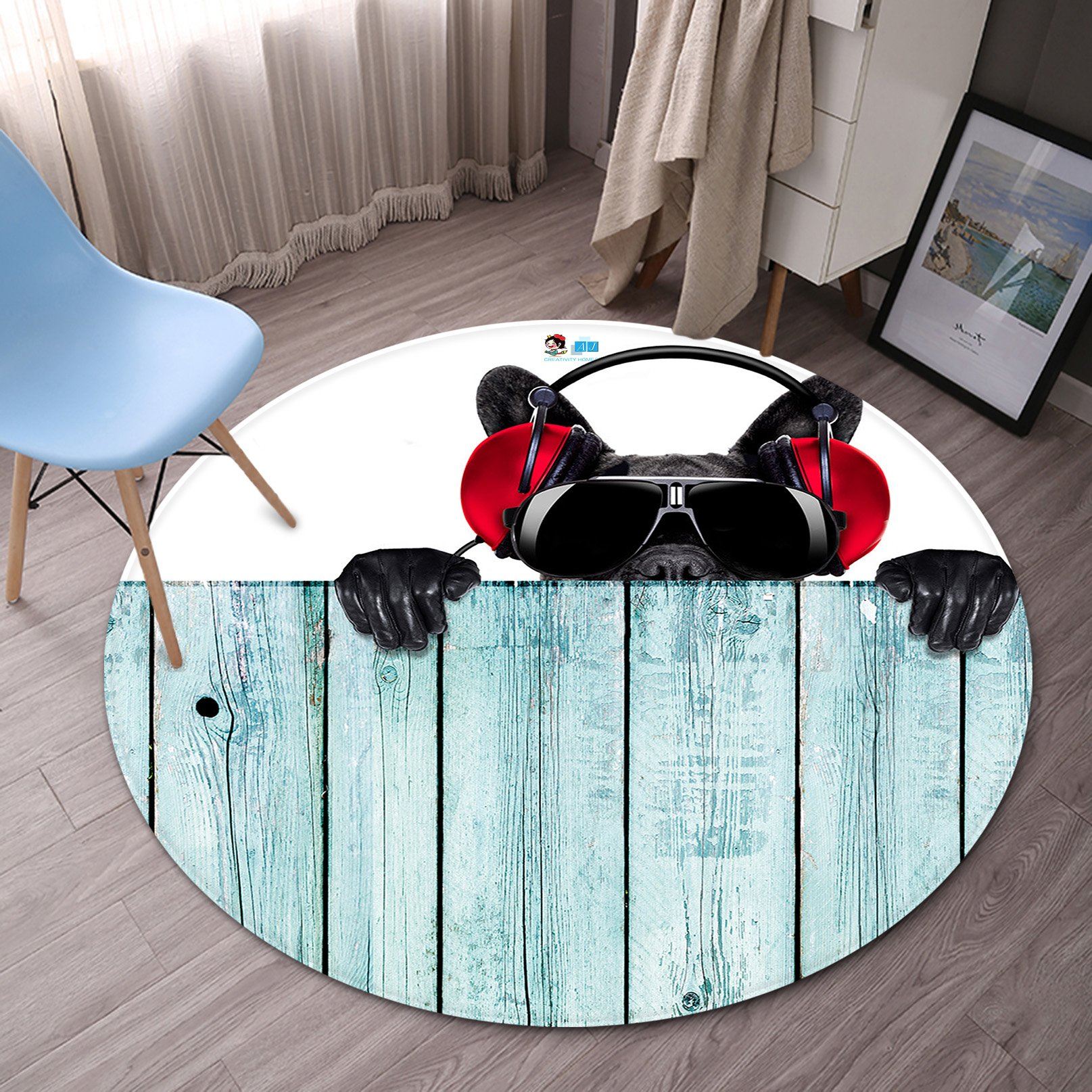 3D Cartoon 3042 Round Non Slip Rug Mat Mat AJ Creativity Home