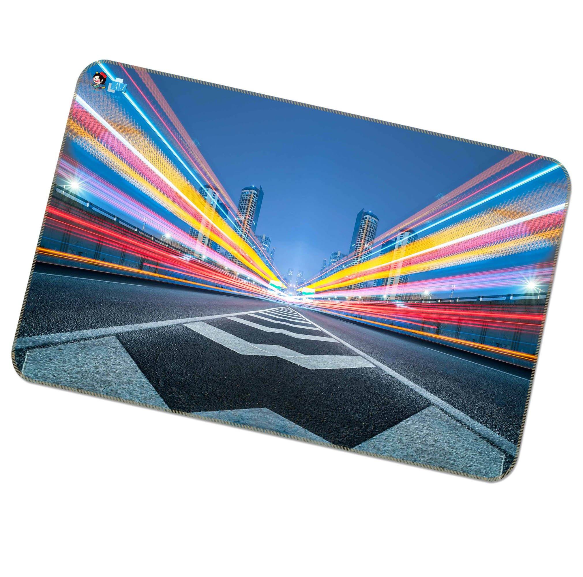 3D Rapid Road 163 Non Slip Rug Mat Mat AJ Creativity Home