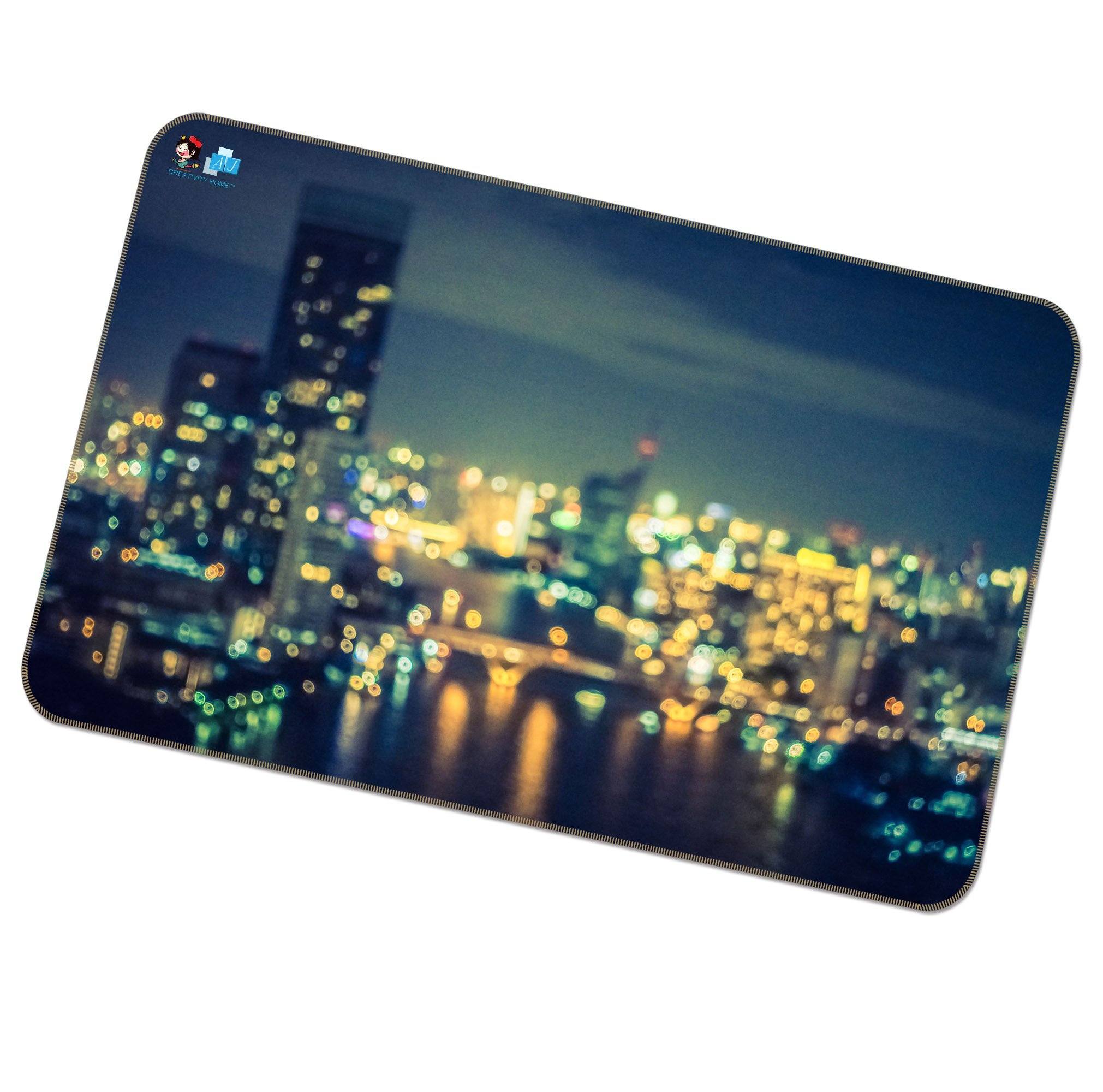 3D Fuzzy City 173 Non Slip Rug Mat Mat AJ Creativity Home