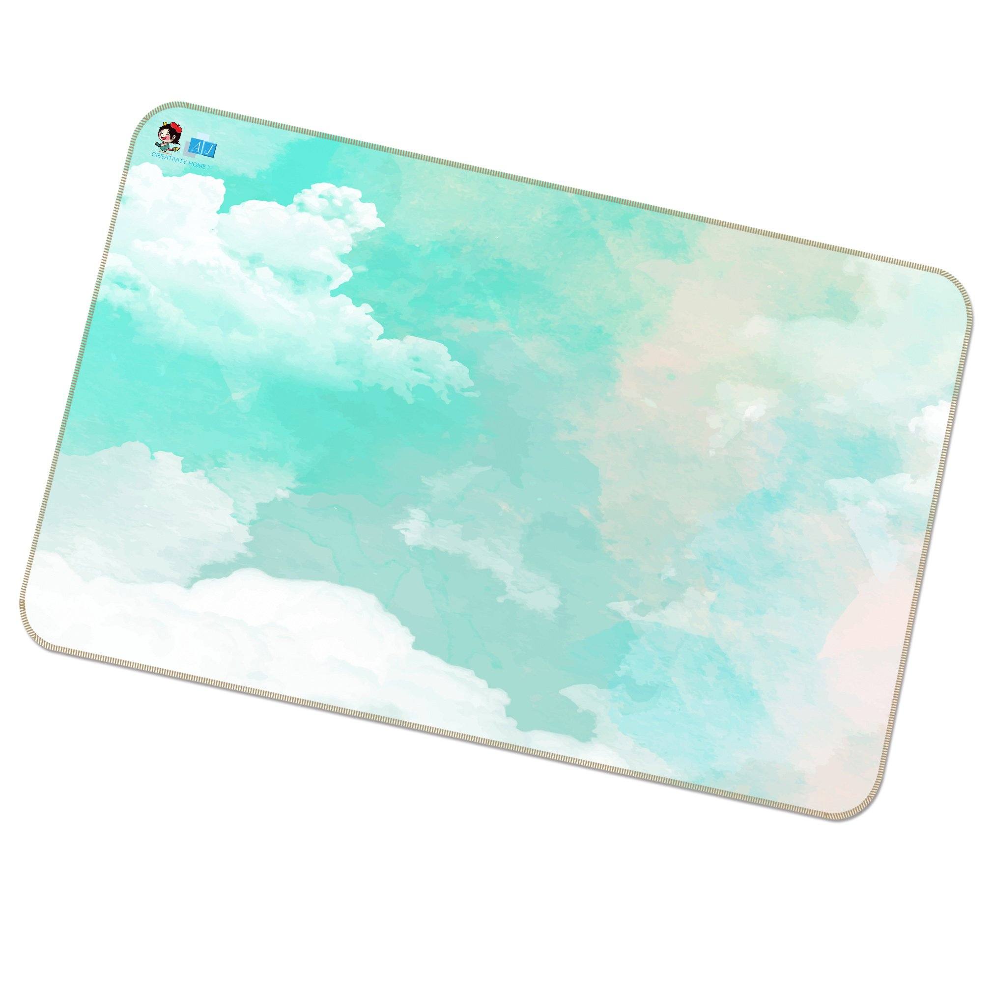 3D Ink Cloud 327 Non Slip Rug Mat Mat AJ Creativity Home