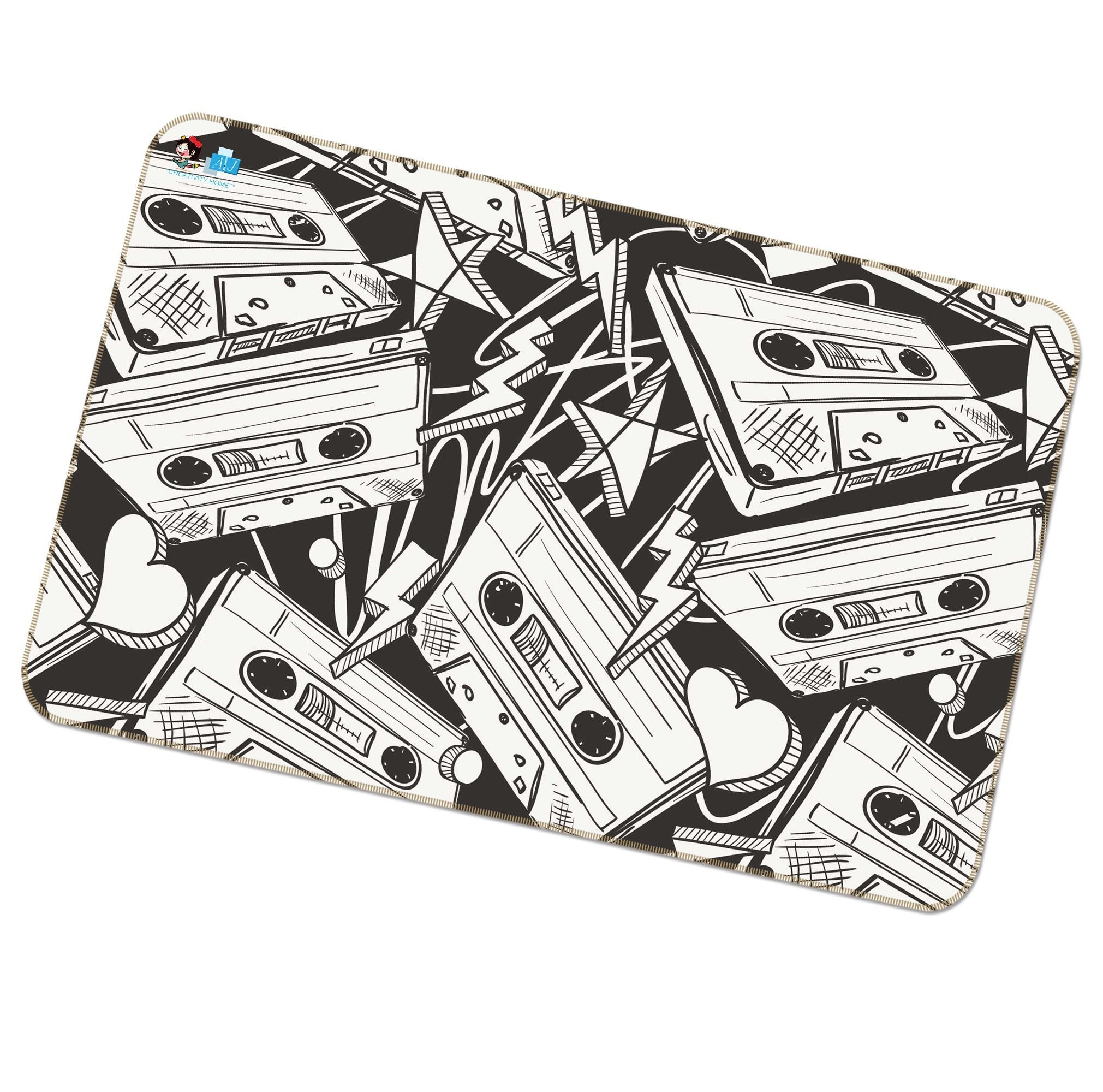 3D Doodle Tape 122 Non Slip Rug Mat Mat AJ Creativity Home