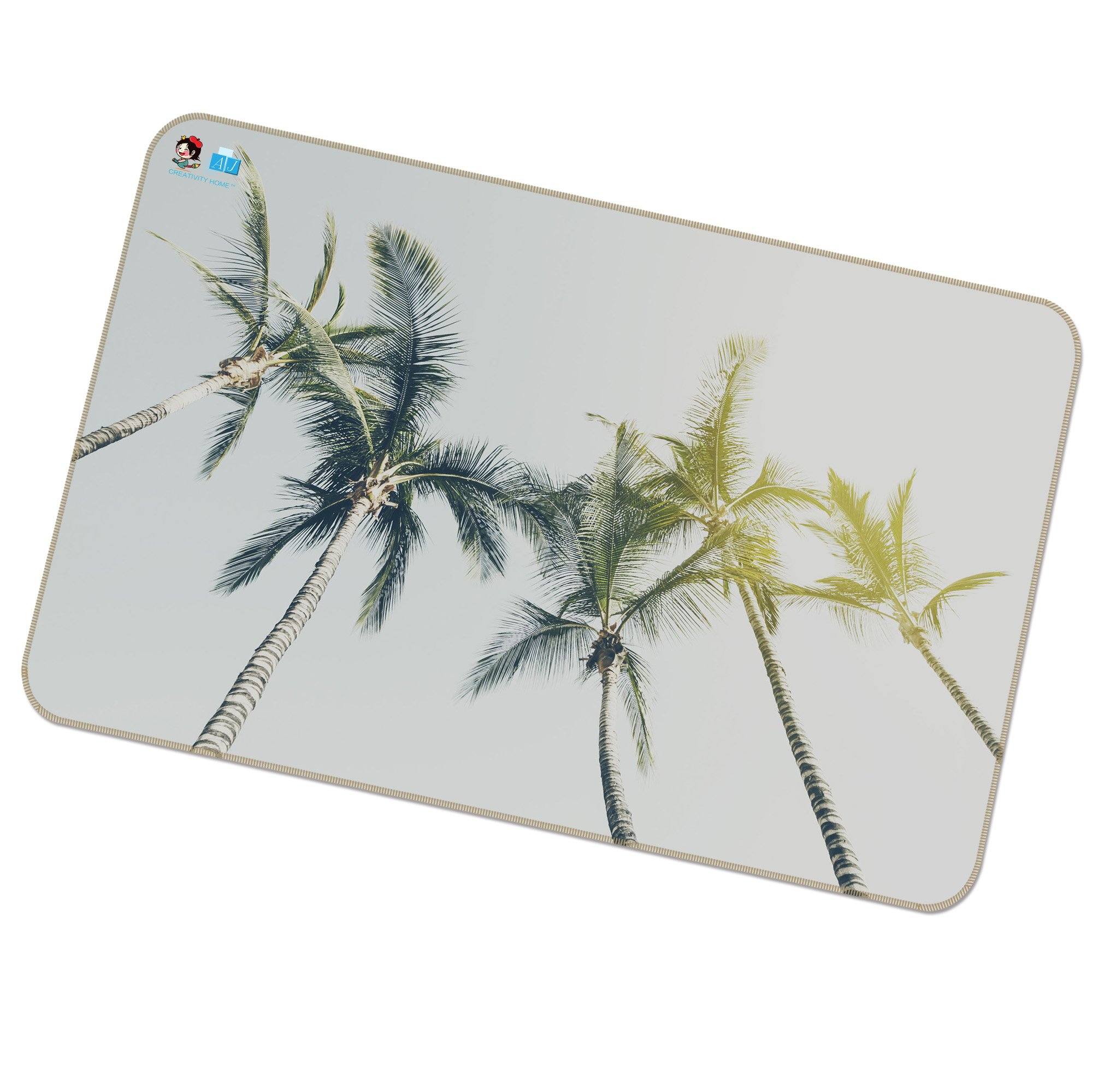 3D High Coconut Tree 168 Non Slip Rug Mat Mat AJ Creativity Home