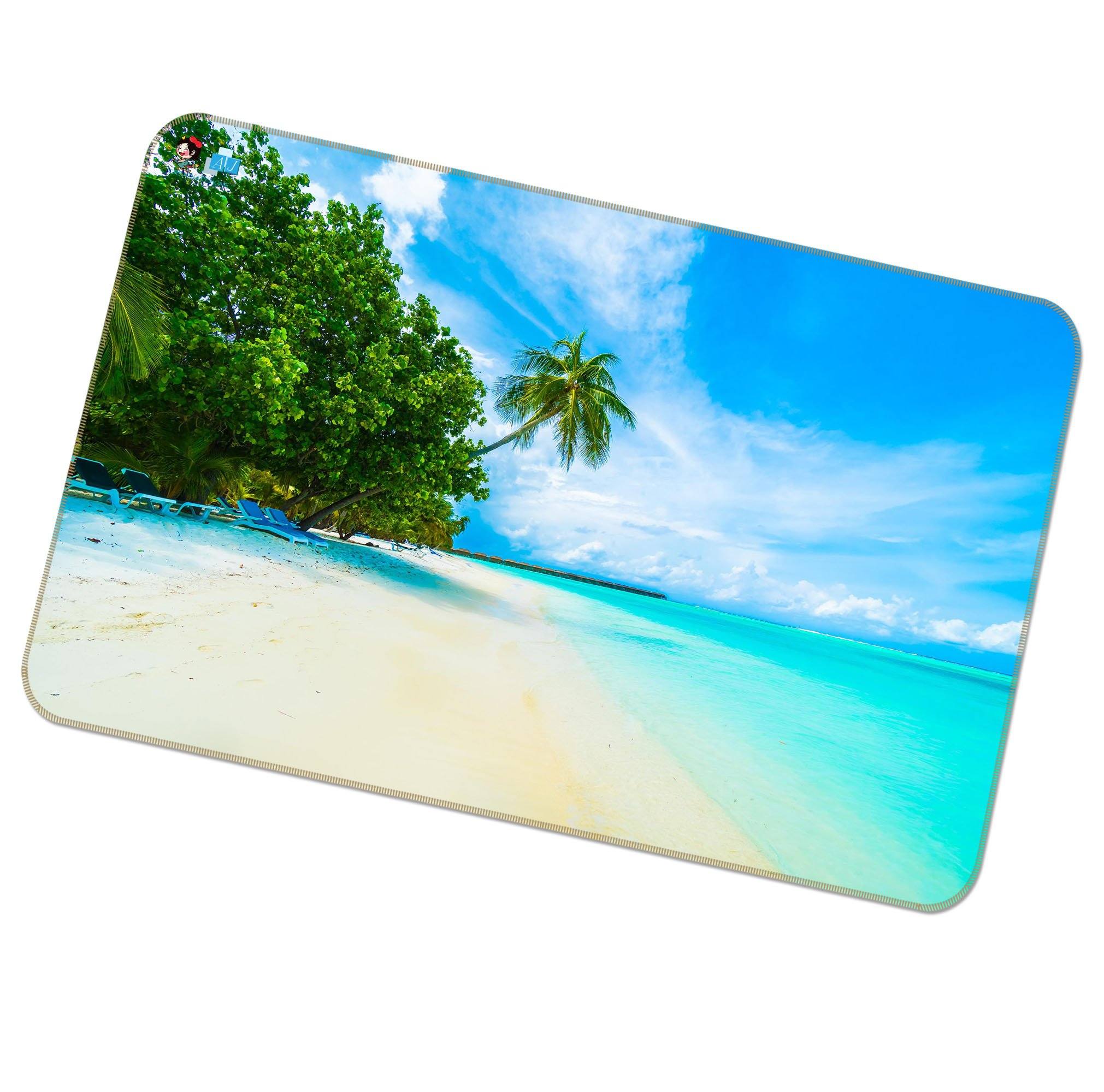 3D Beach Woods 177 Non Slip Rug Mat Mat AJ Creativity Home
