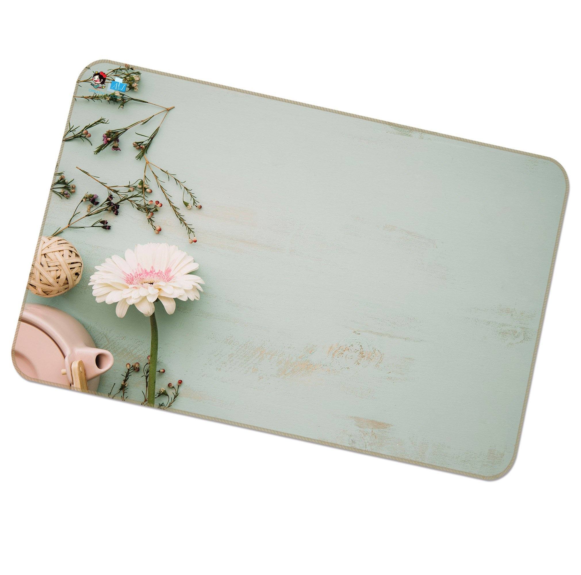 3D Chrysanthemum Dried Flowers 208 Non Slip Rug Mat Mat AJ Creativity Home