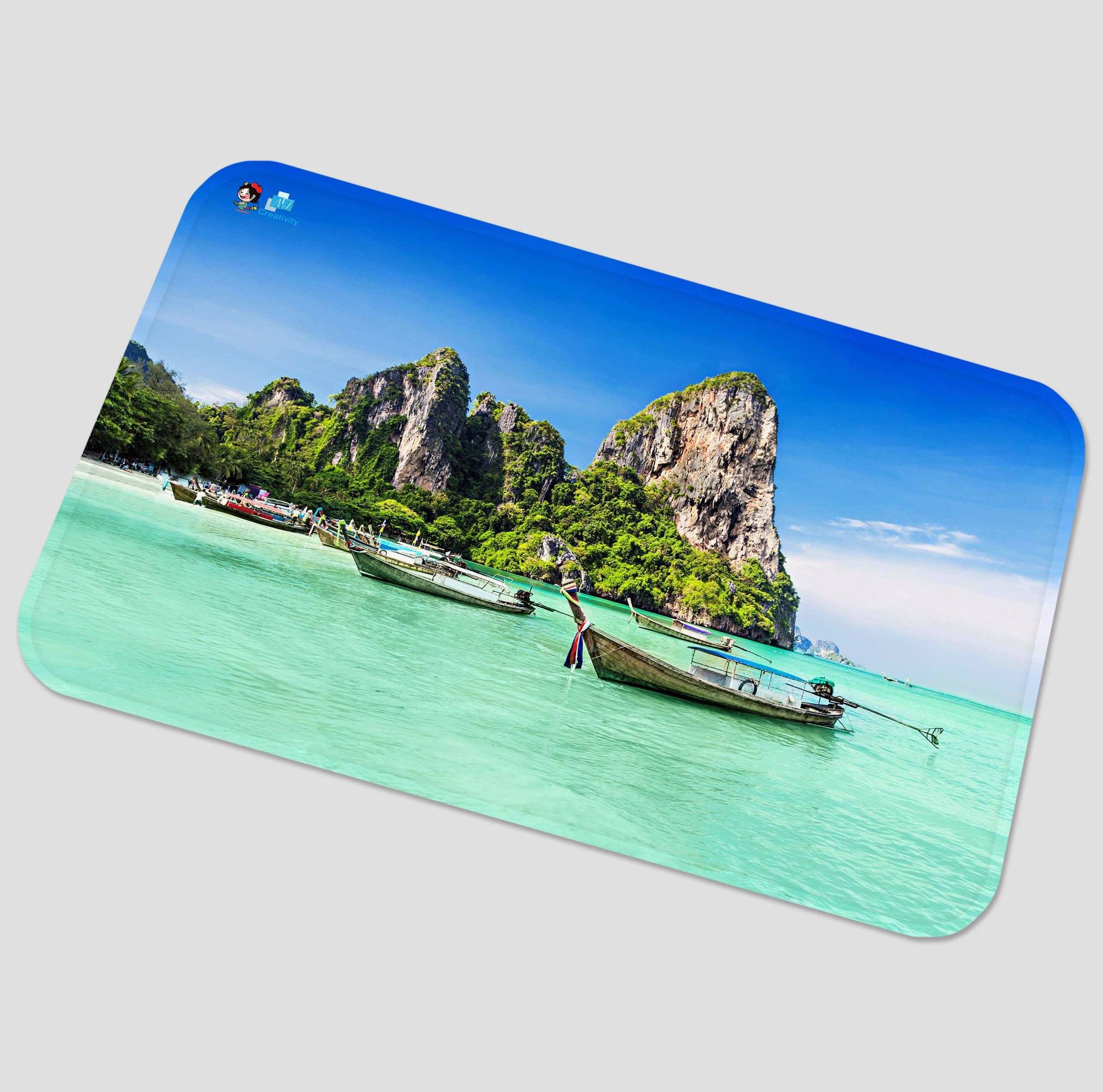 3D Tropical Sea Scenery 116 Non Slip Rug Mat Mat AJ Creativity Home