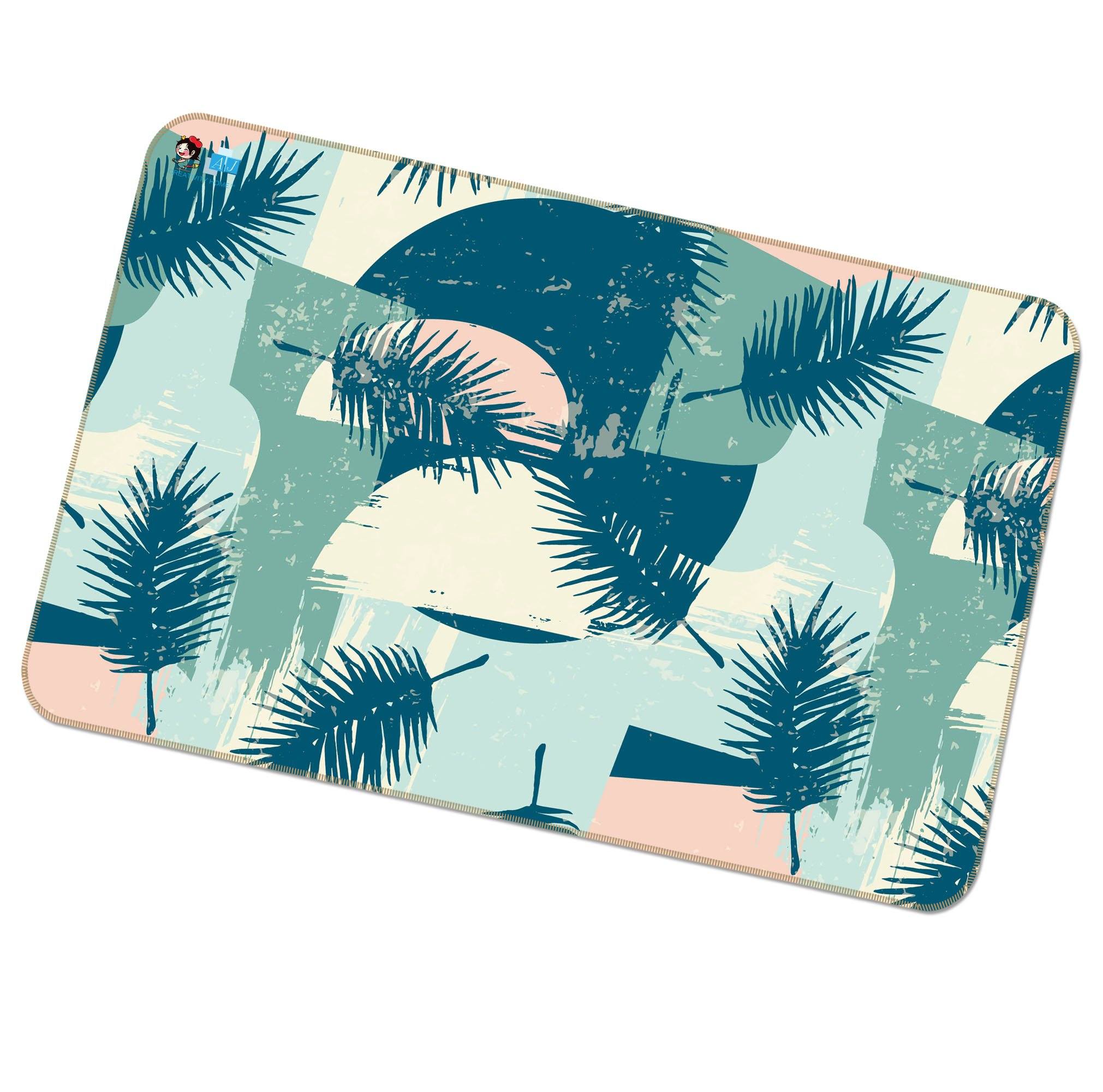 3D Plant Pattern 134 Non Slip Rug Mat Mat AJ Creativity Home
