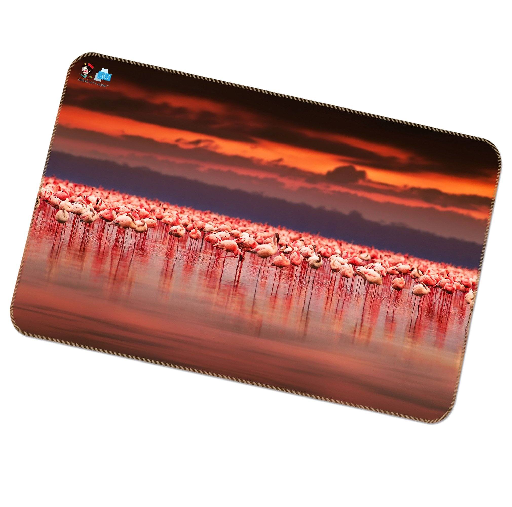 3D Flamingo River 401 Non Slip Rug Mat Mat AJ Creativity Home