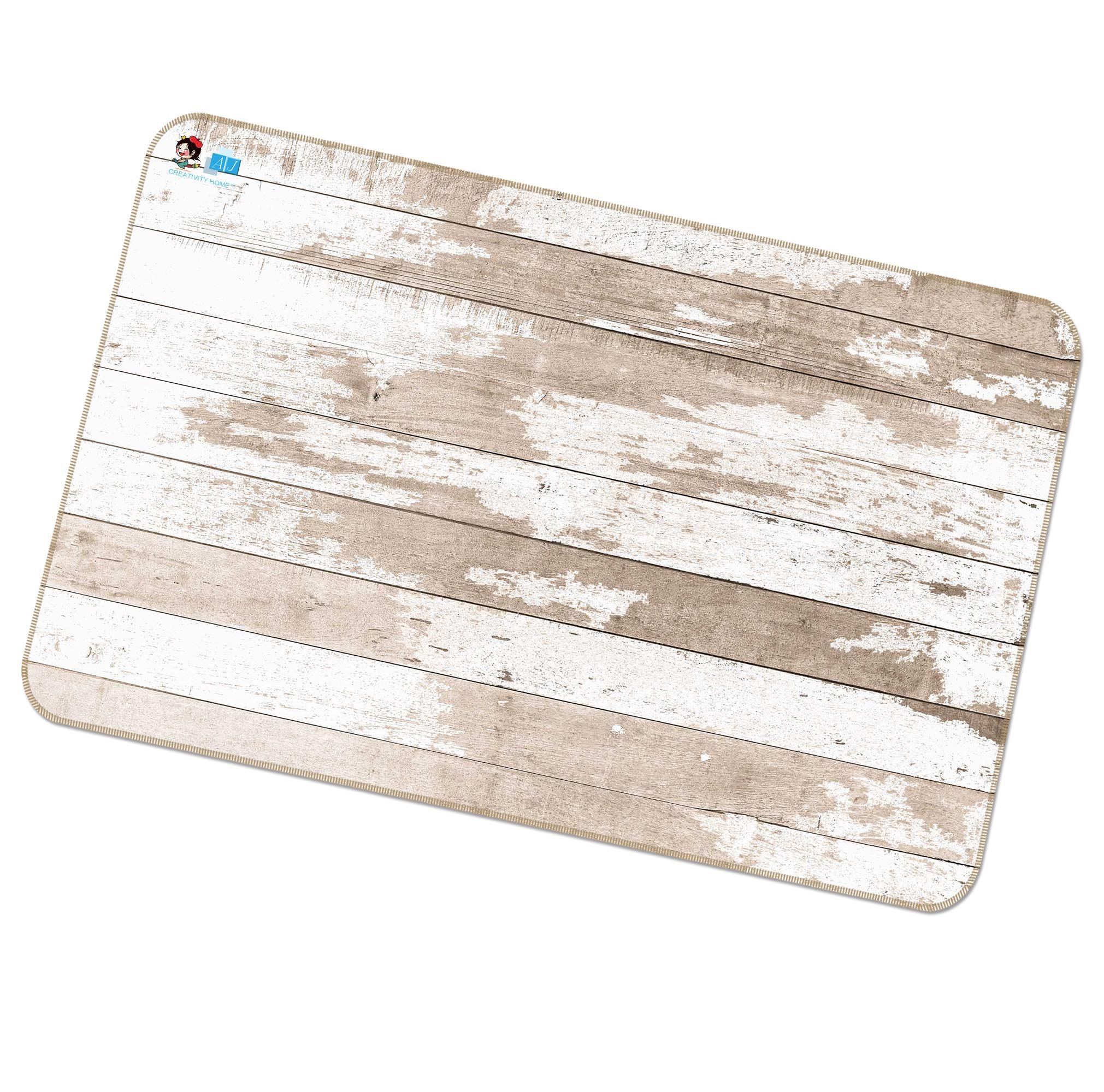 3D Wood Board Material 099 Non Slip Rug Mat Mat AJ Creativity Home