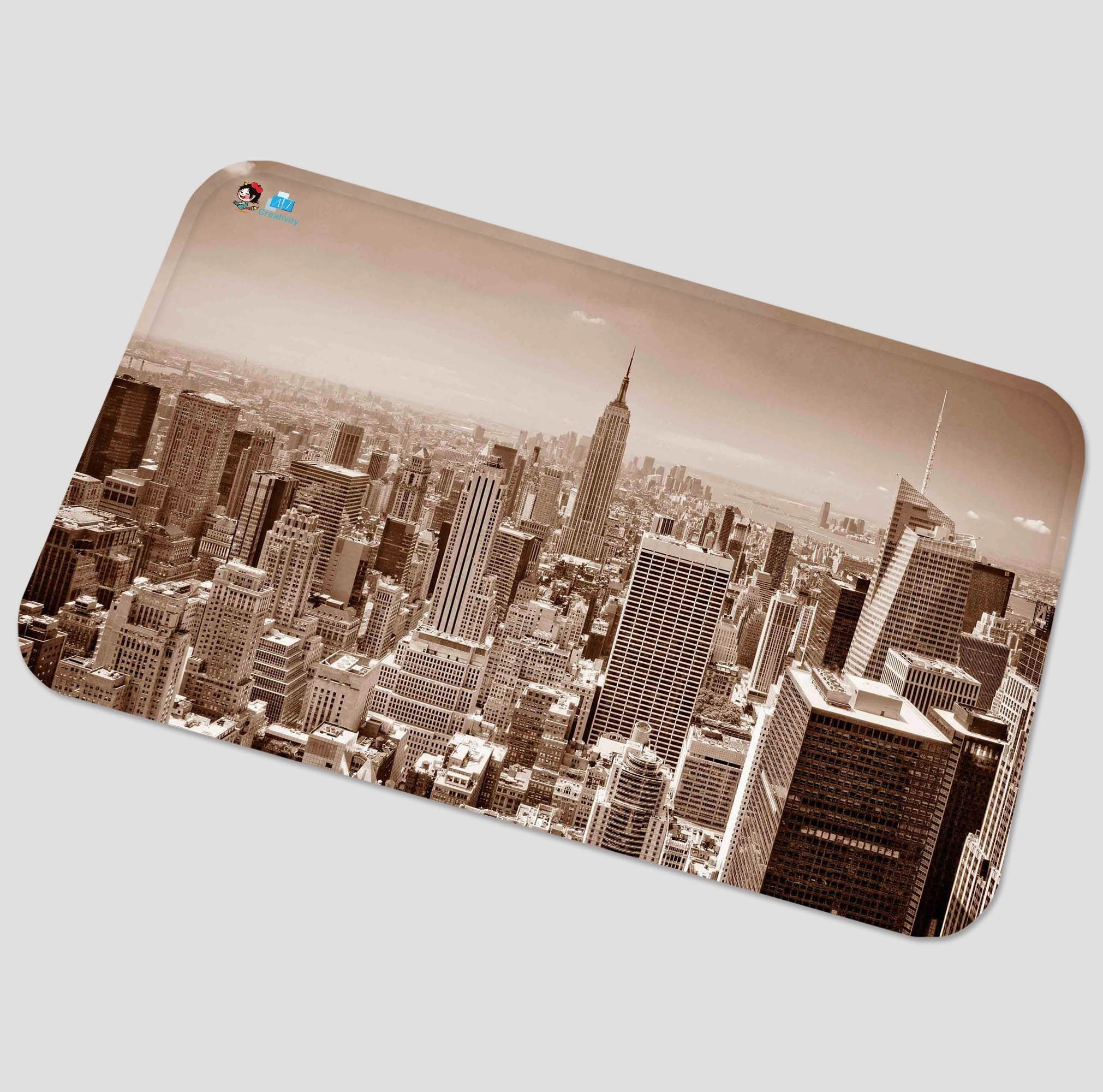 3D New York 71 Non Slip Rug Mat Mat AJ Creativity Home