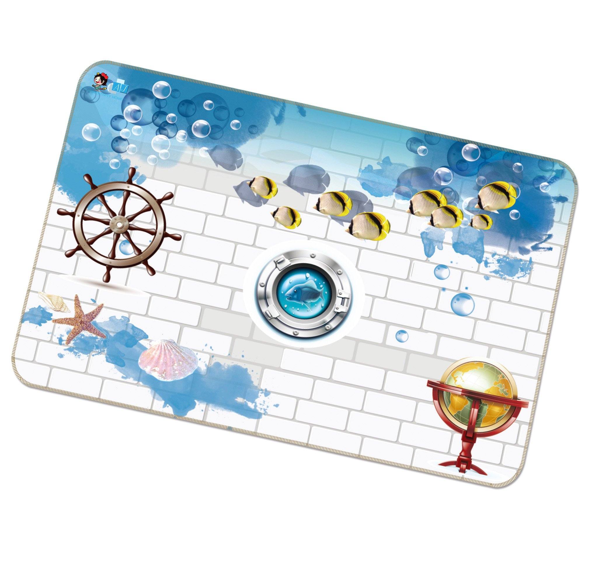 3D Globe Bubble 431 Non Slip Rug Mat Mat AJ Creativity Home
