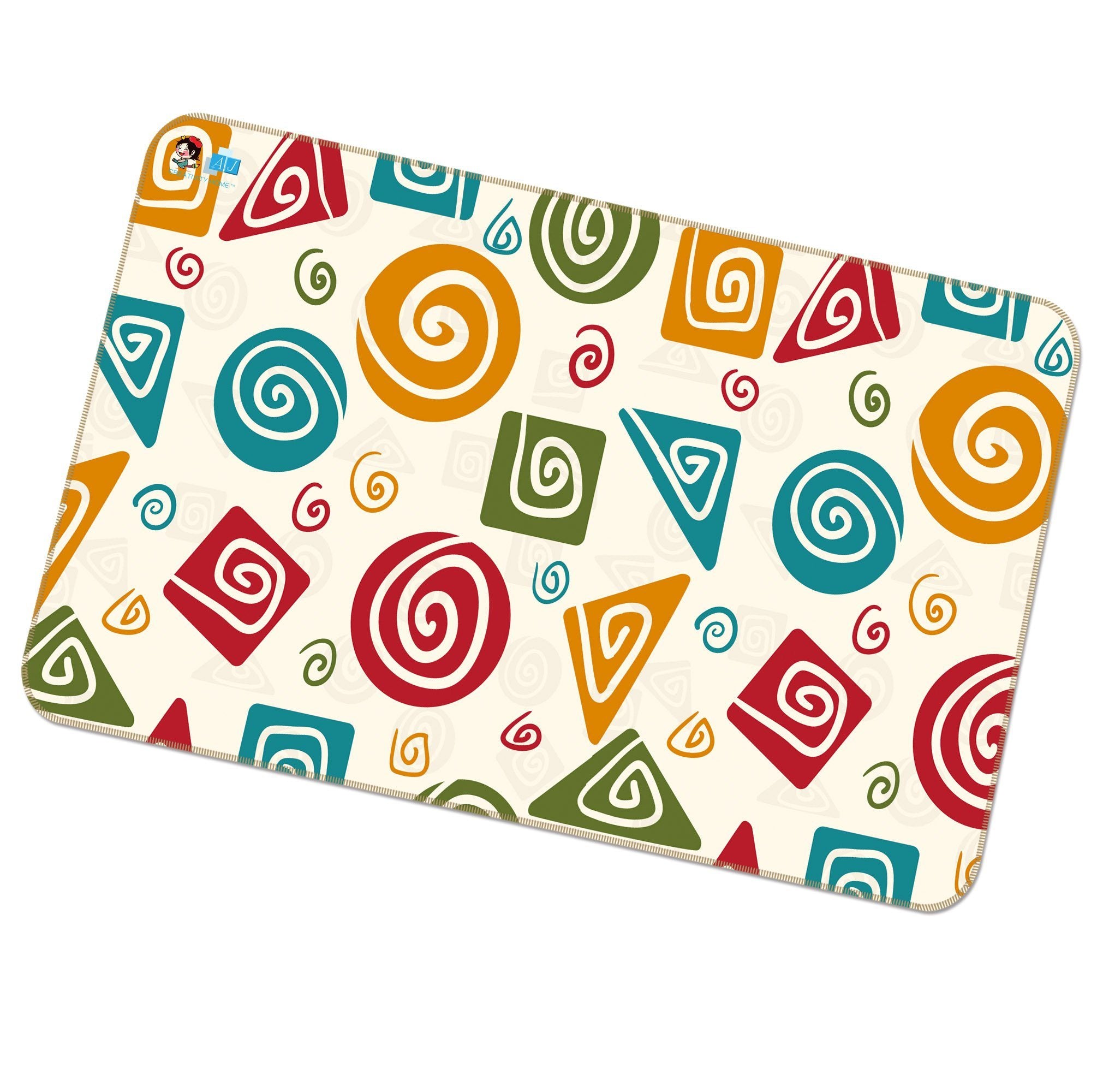 3D Color Pattern 241 Non Slip Rug Mat Mat AJ Creativity Home