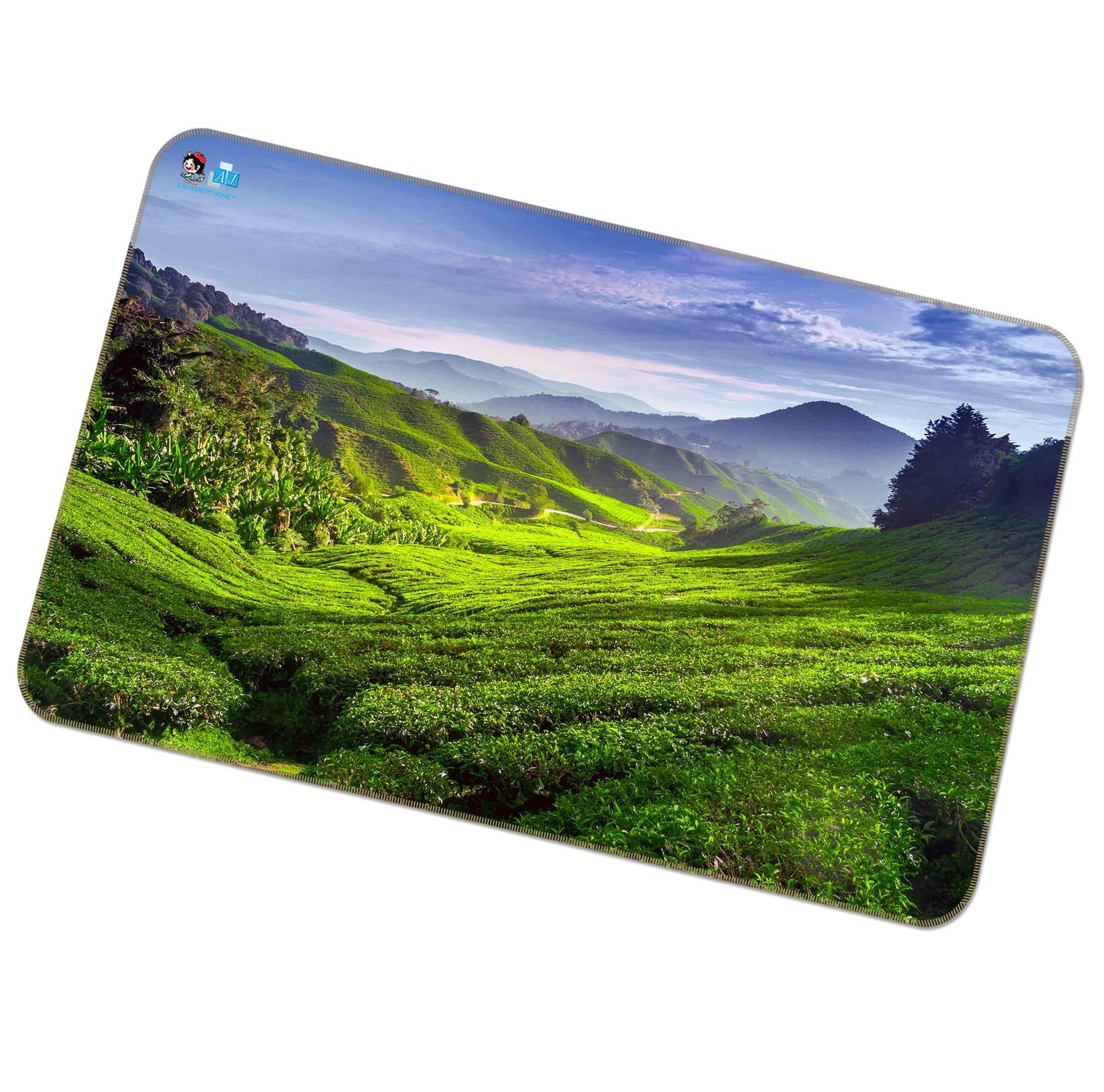 3D Tea Mountains Scenery 208 Non Slip Rug Mat Mat AJ Creativity Home