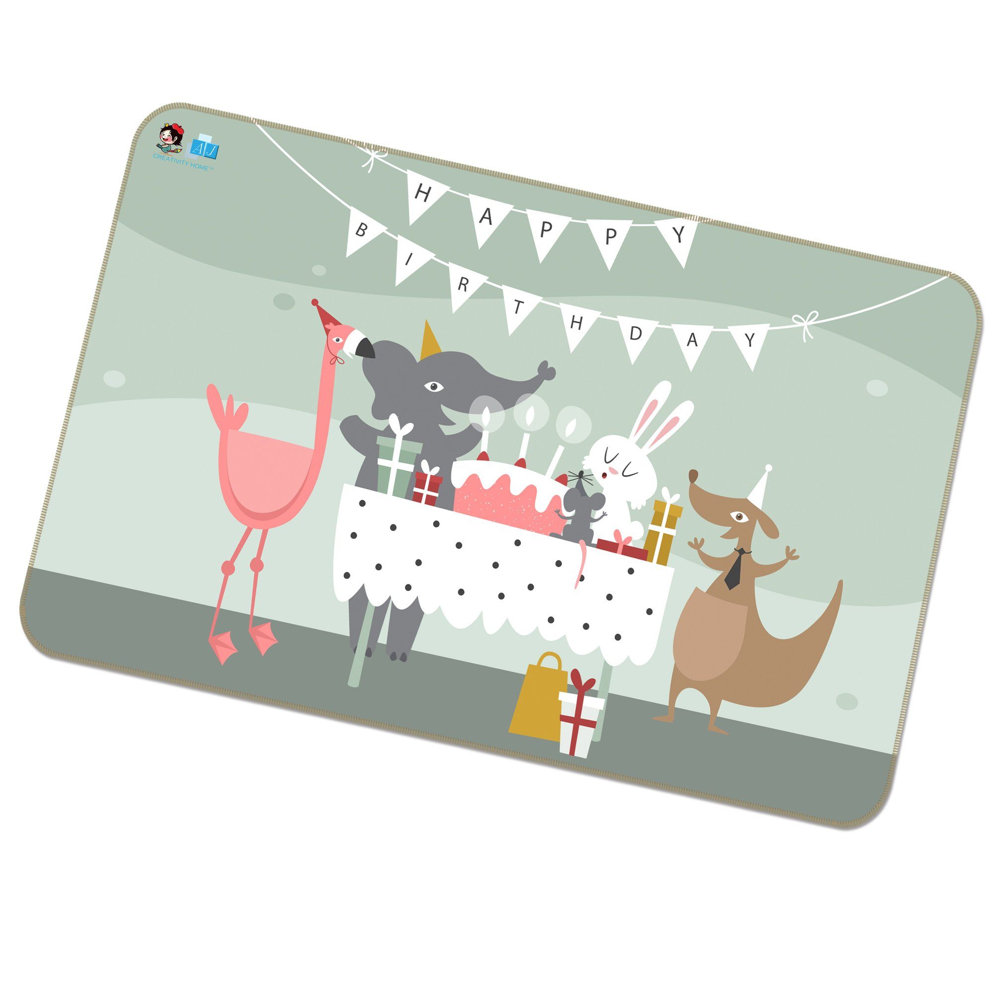 3D Cartoon Cake 326 Non Slip Rug Mat Mat AJ Creativity Home