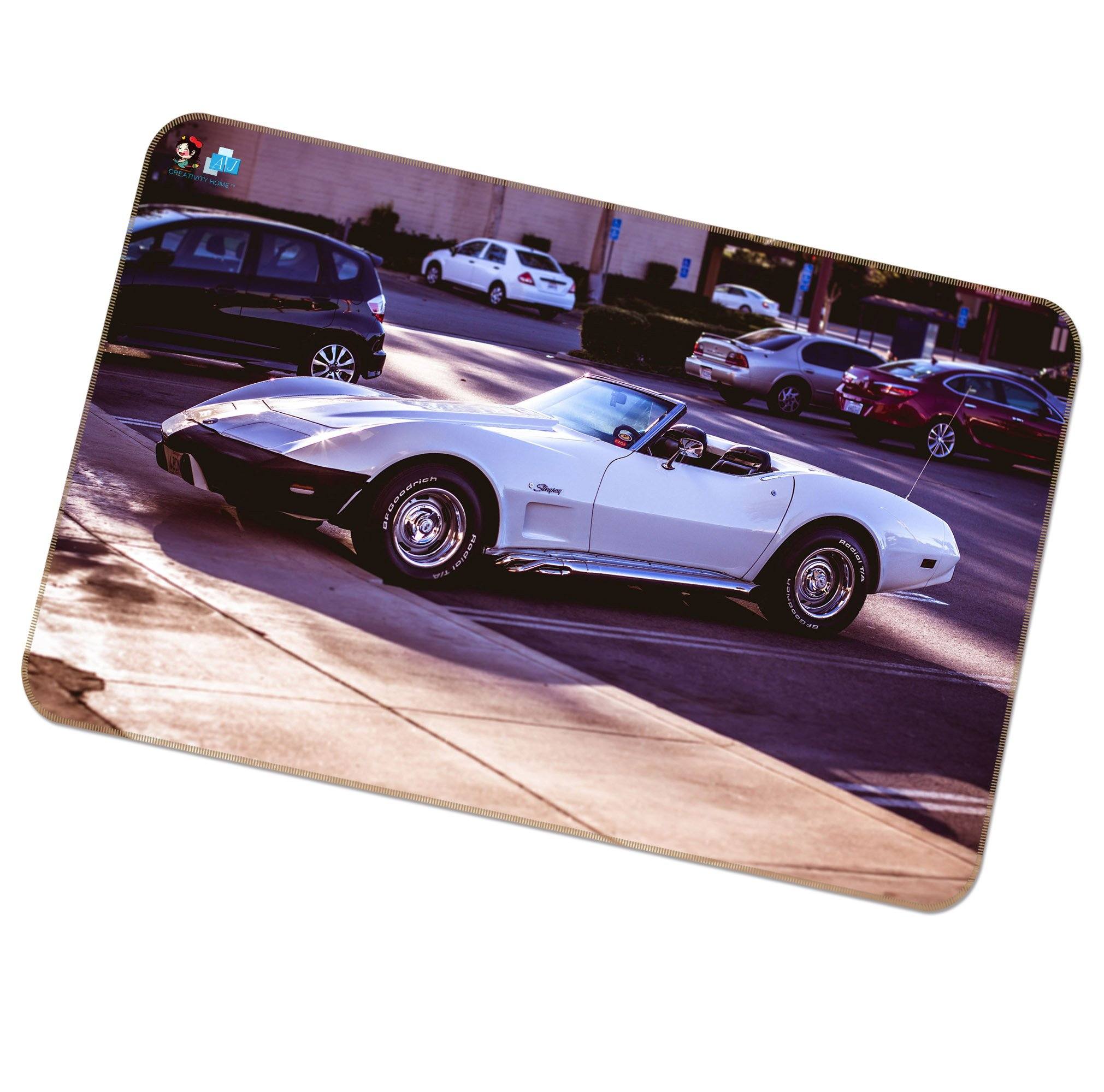 3D Parking Bridge 240 Non Slip Rug Mat Mat AJ Creativity Home