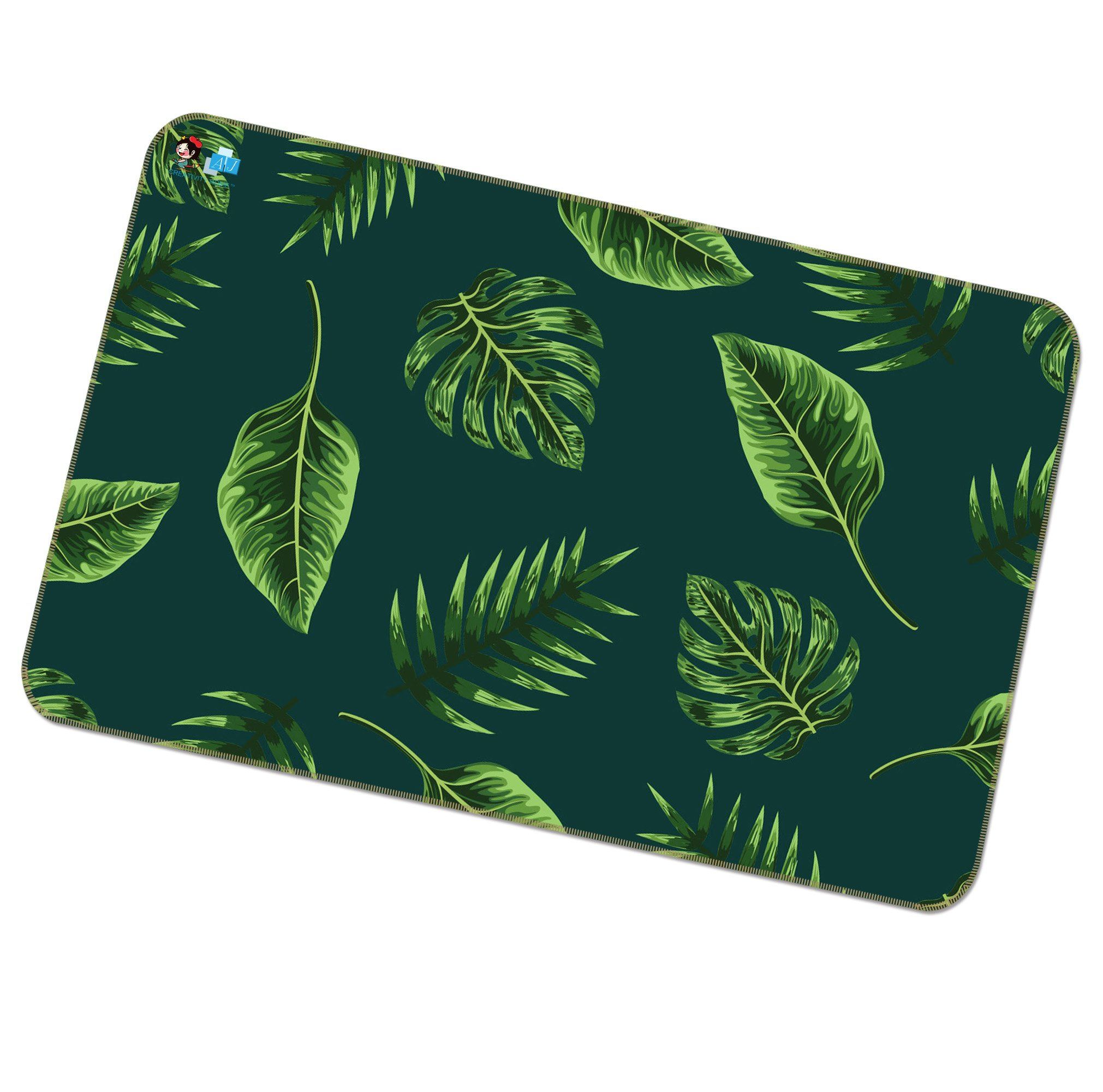 3D Oil Painting Plant 009 Non Slip Rug Mat Mat AJ Creativity Home