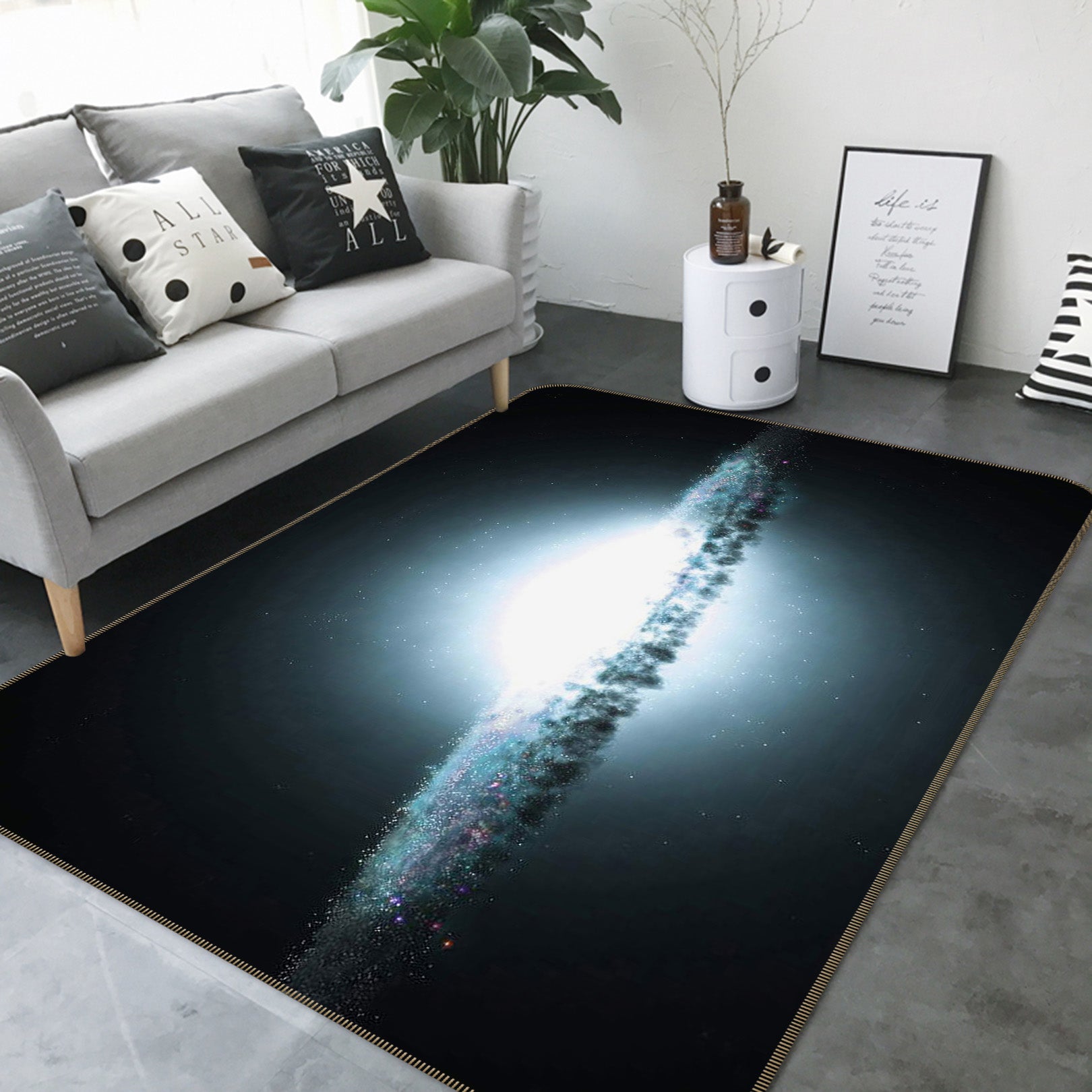3D Planet 31118 Non Slip Rug Mat