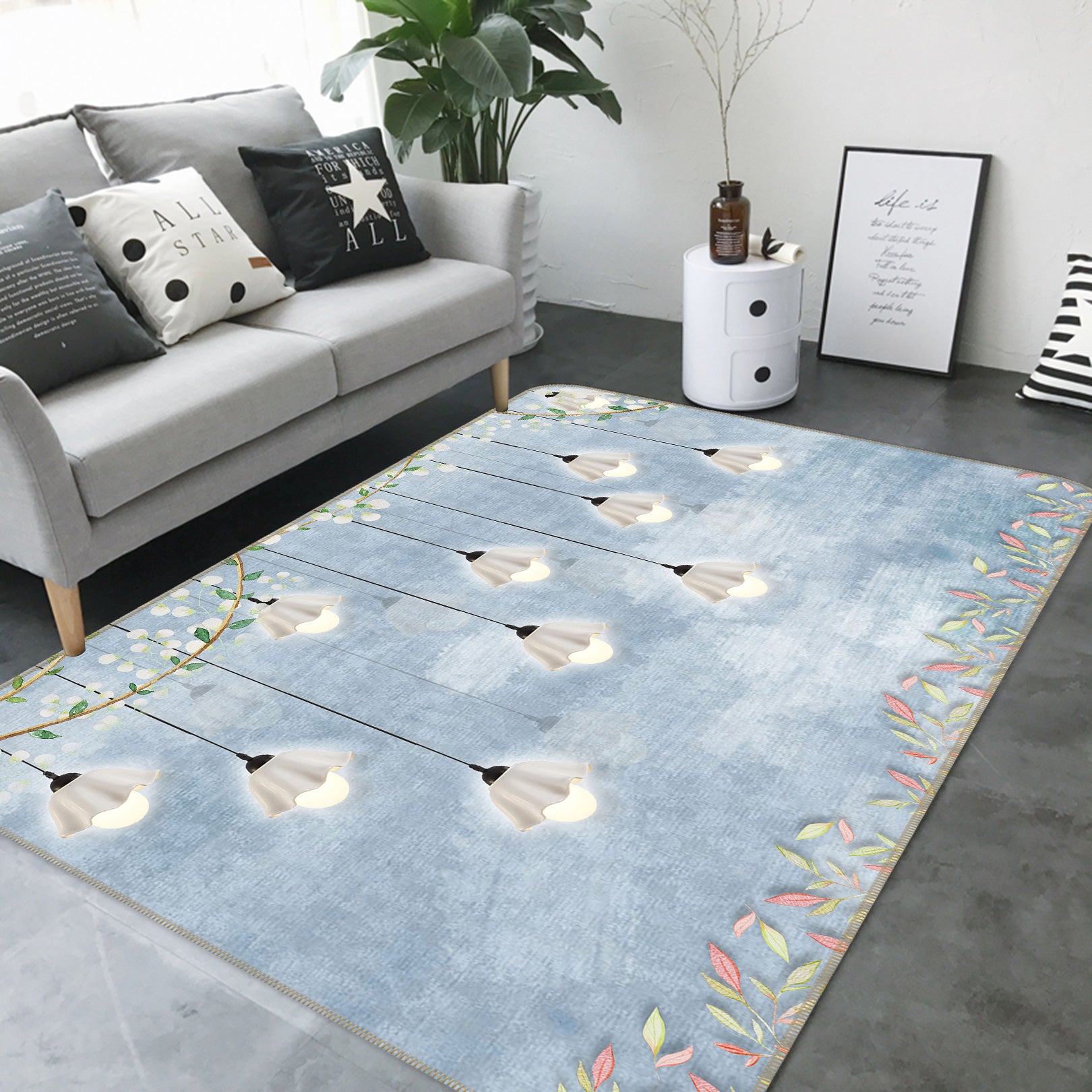 3D Light 77065 Non Slip Rug Mat