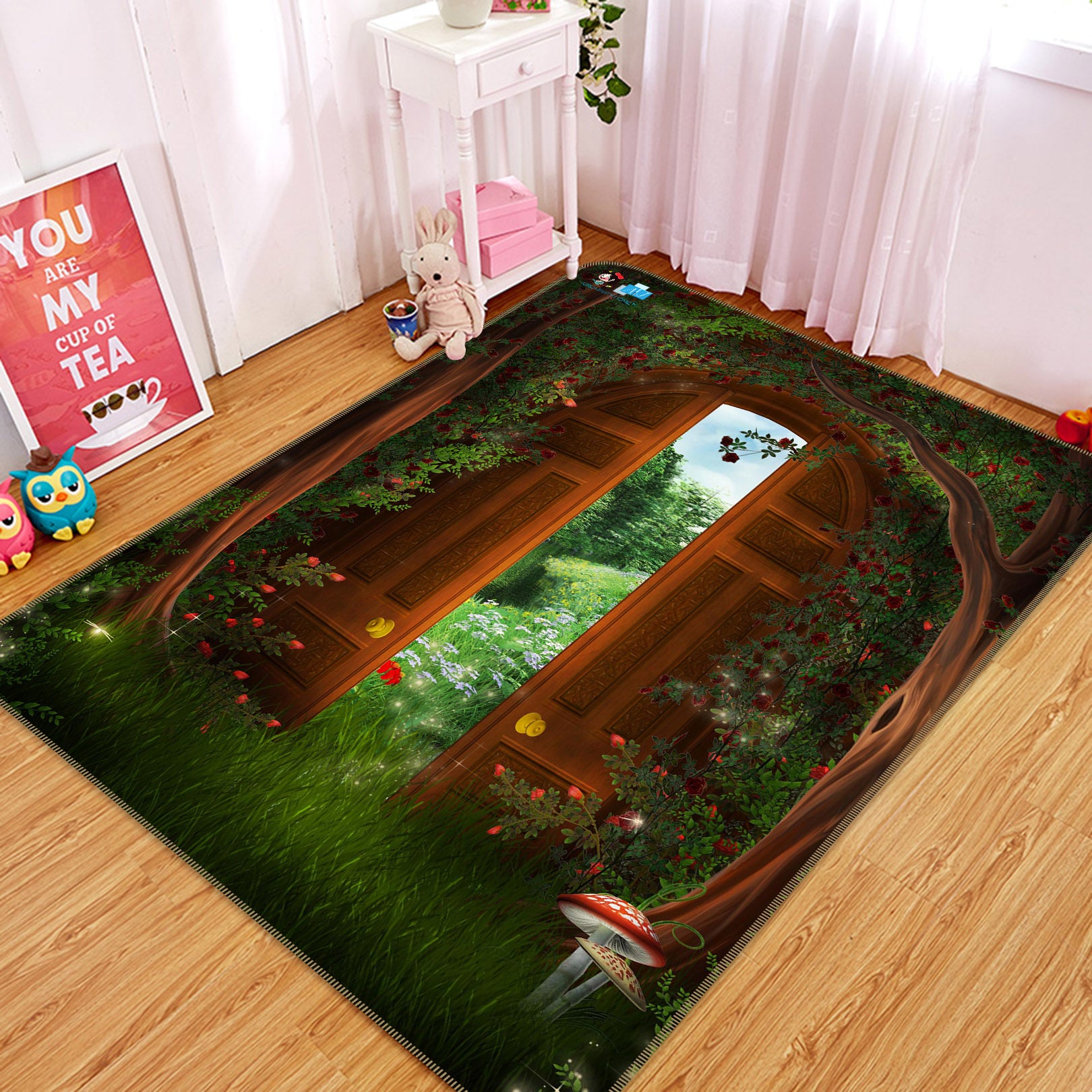 3D Tree 66151 Non Slip Rug Mat