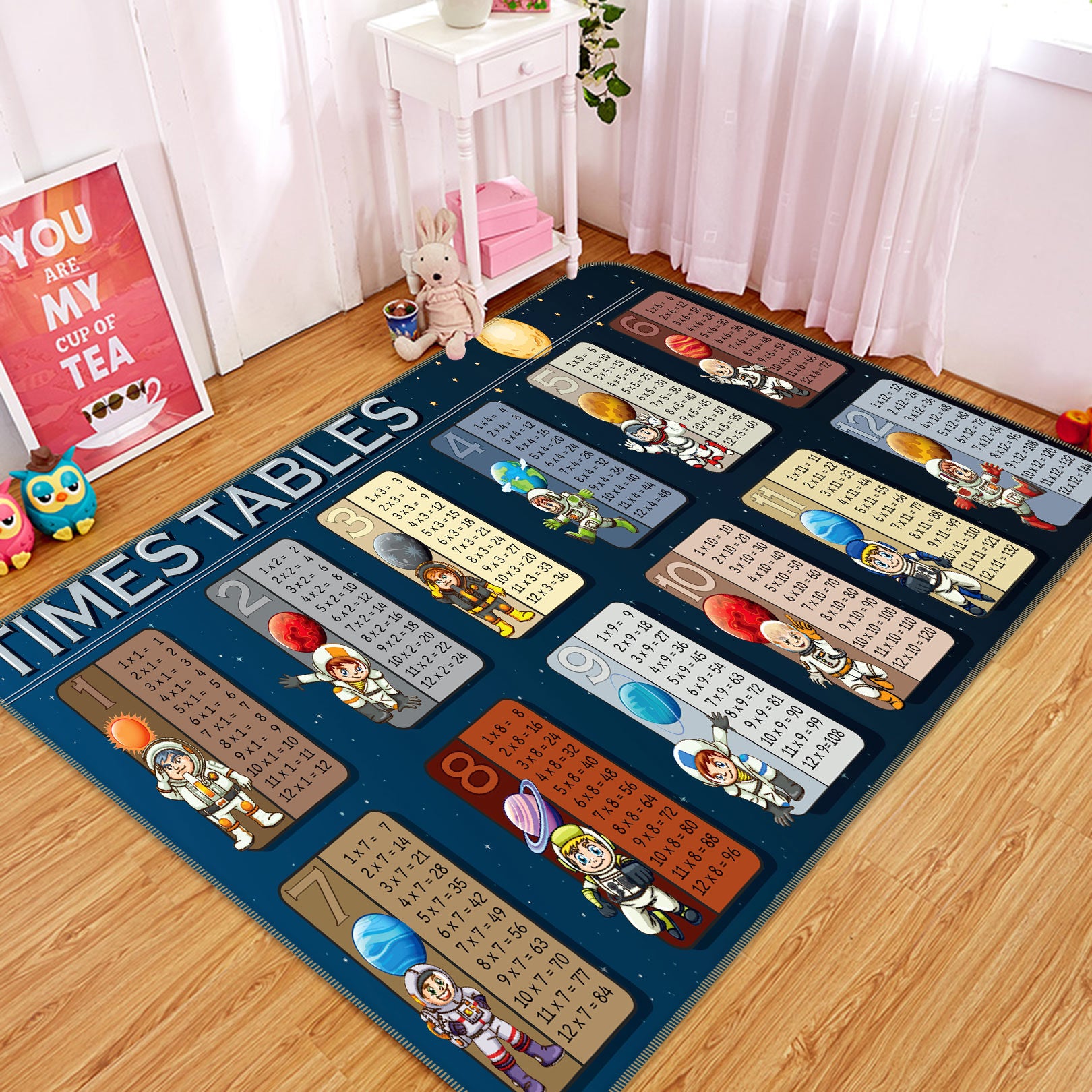 3D Child Learn 77158 Non Slip Rug Mat