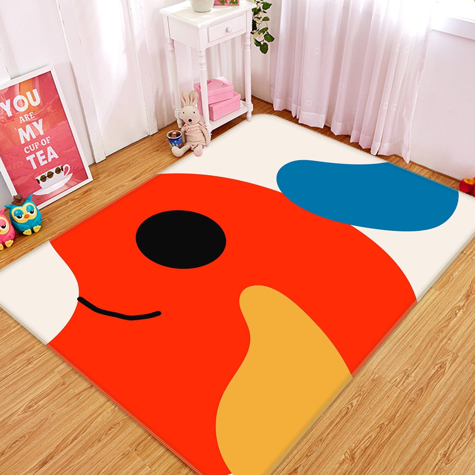 3D Cartoon Fish 1073 Boris Draschoff Rug Non Slip Rug Mat Mat AJ Creativity Home