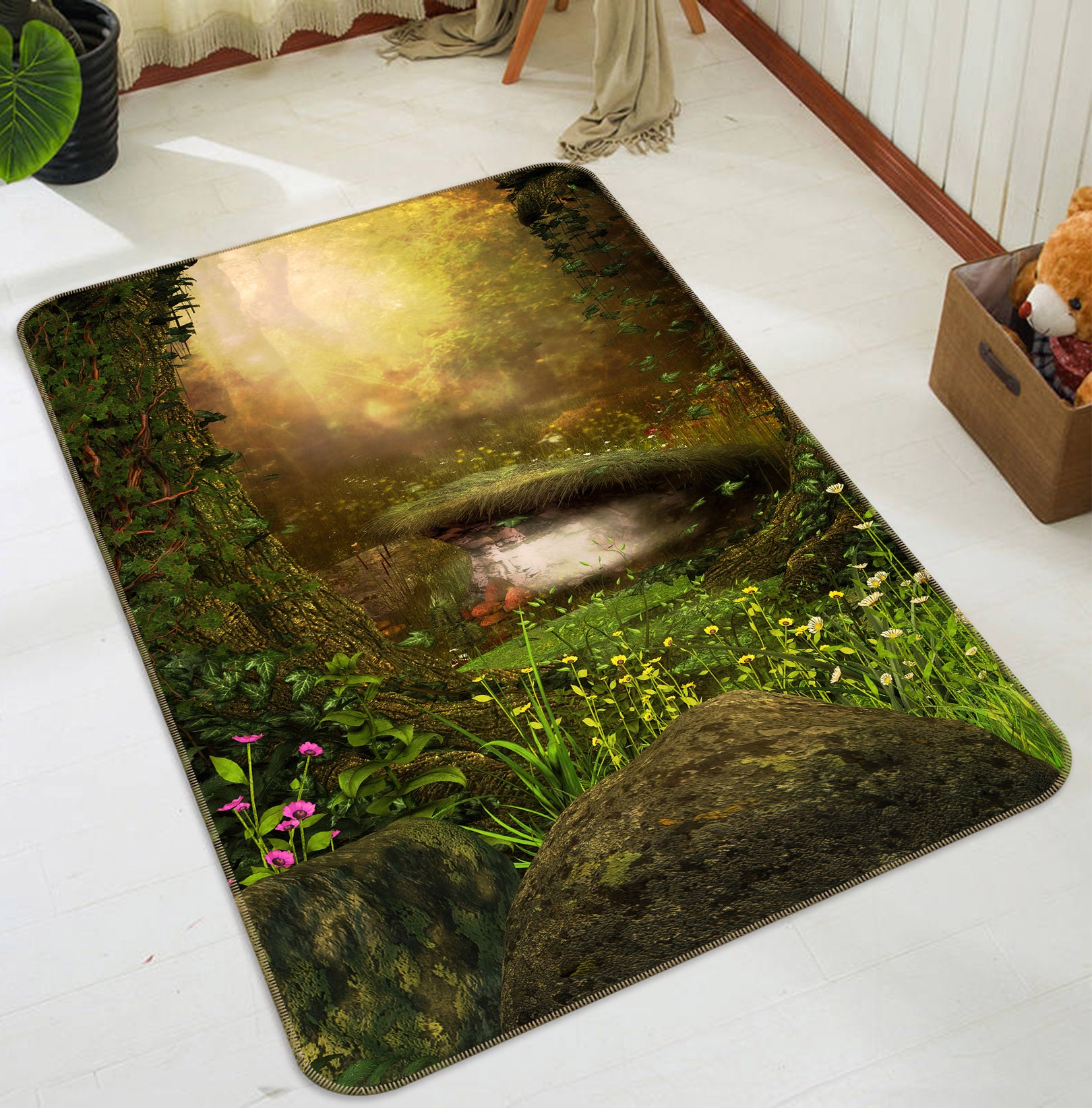 3D Grass 26017 Non Slip Rug Mat