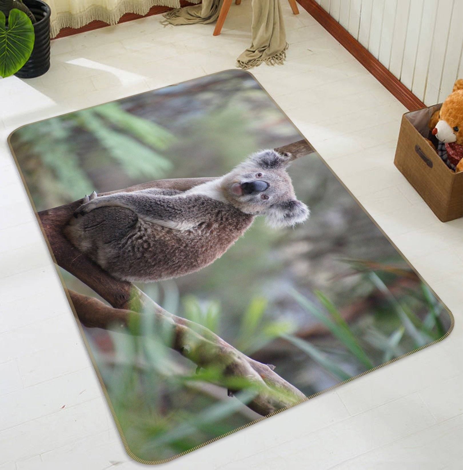 3D Koala 604 Animal Non Slip Rug Mat Mat AJ Creativity Home