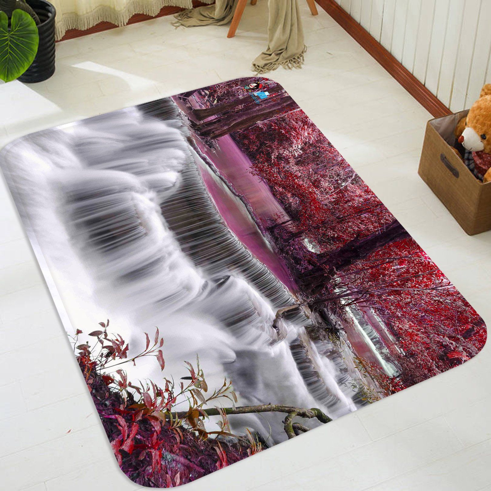 3D Pretty River Scenery 23 Non Slip Rug Mat Mat AJ Creativity Home