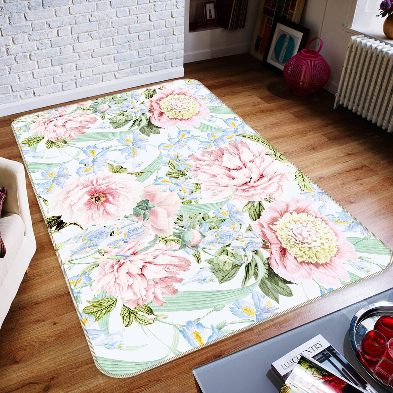 3D Bright Spring 164 Uta Naumann Rug Non Slip Rug Mat Mat AJ Creativity Home