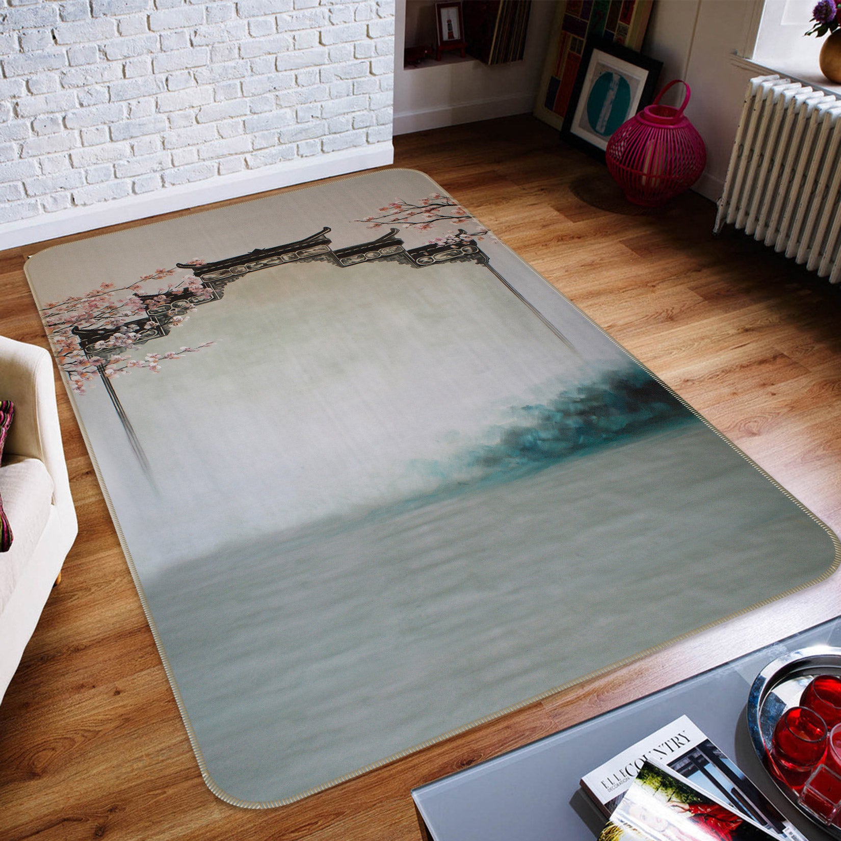 3D Wall 76089 Non Slip Rug Mat
