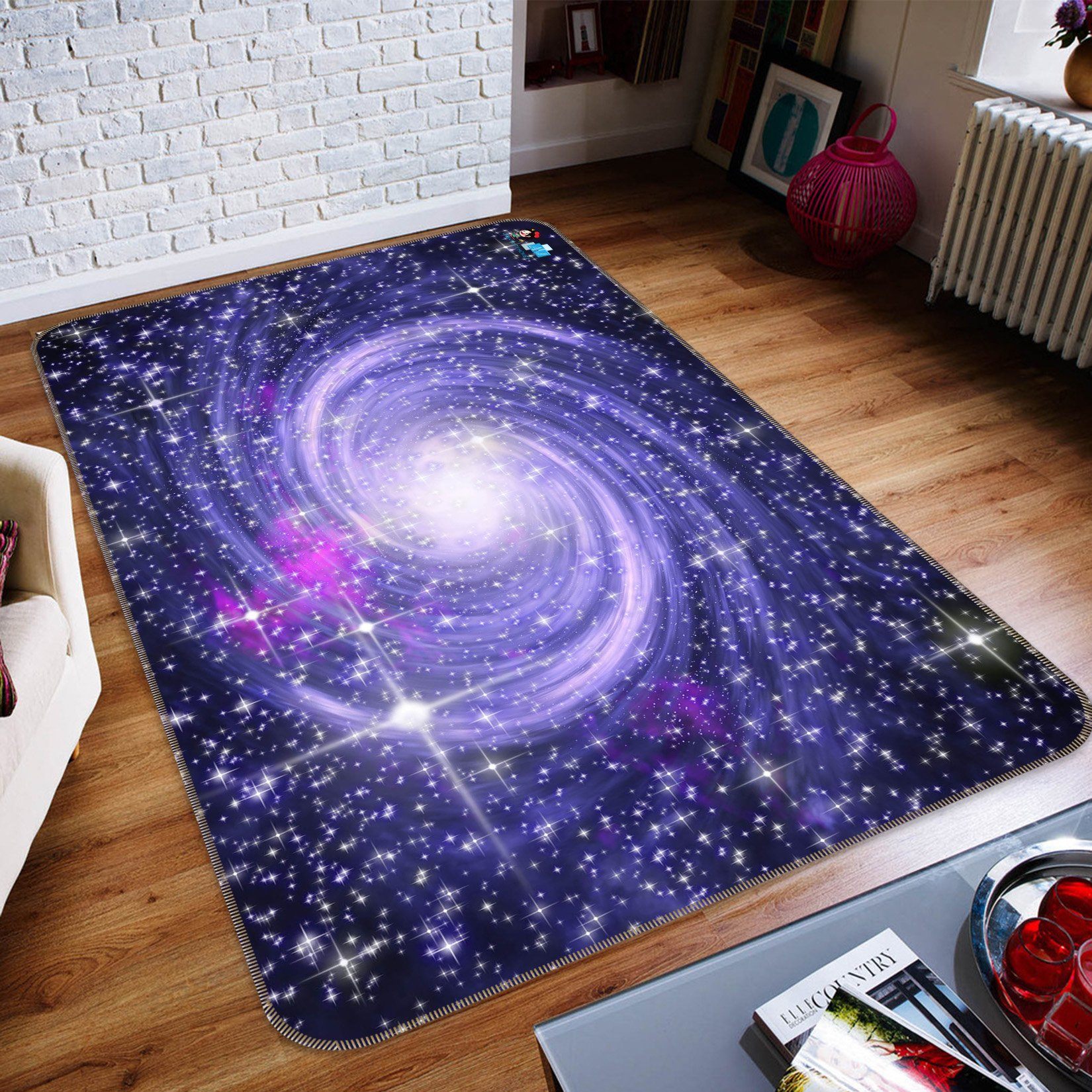 3D Whirlpool Stars 579 Non Slip Rug Mat Mat AJ Creativity Home