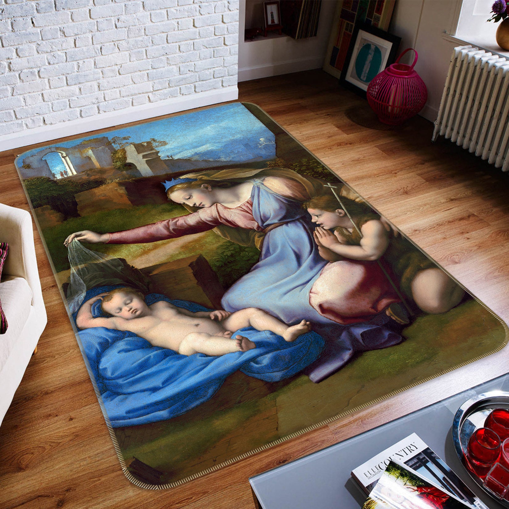 3D Saint Child Infant 65060 Non Slip Rug Mat