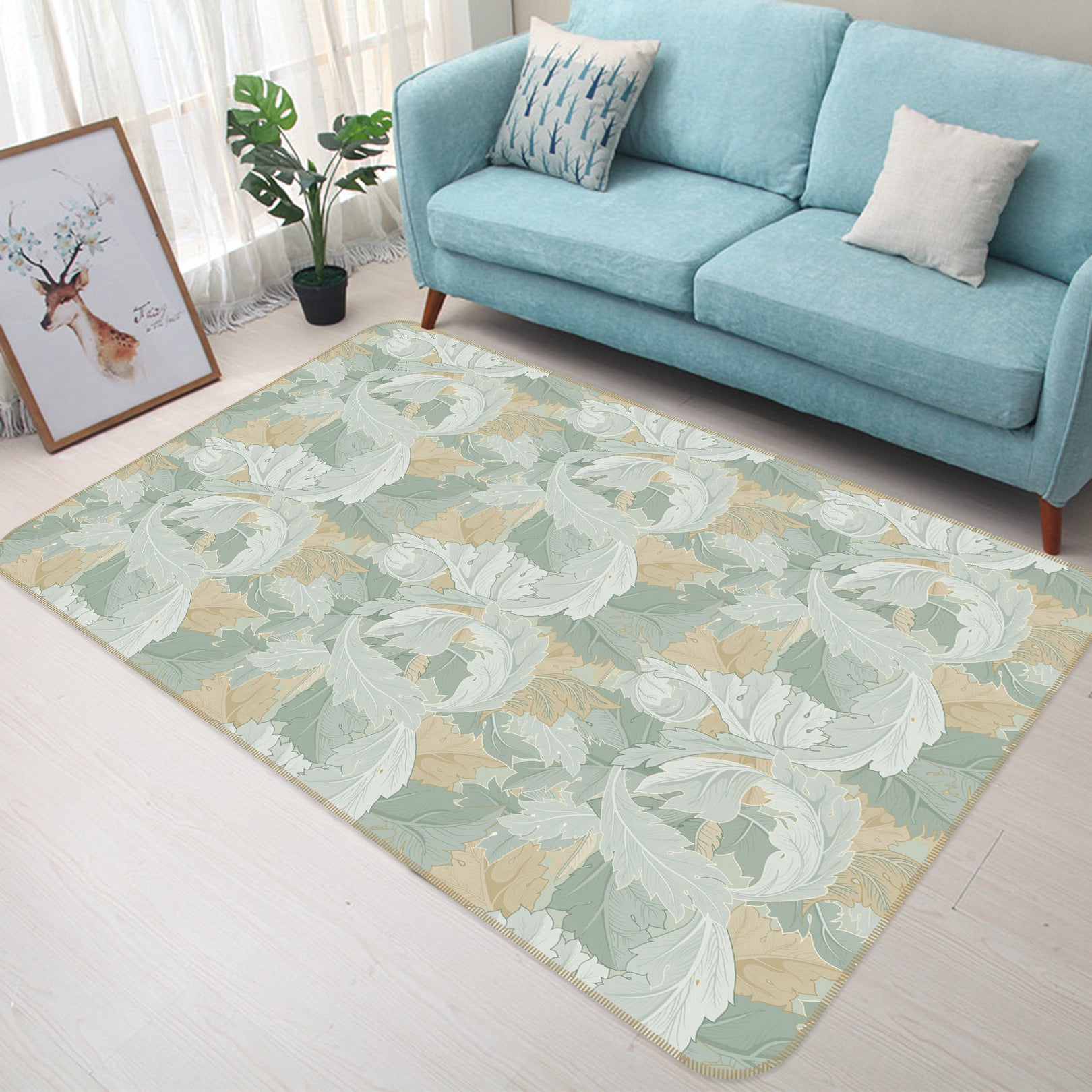 3D Pattern 33002 Non Slip Rug Mat