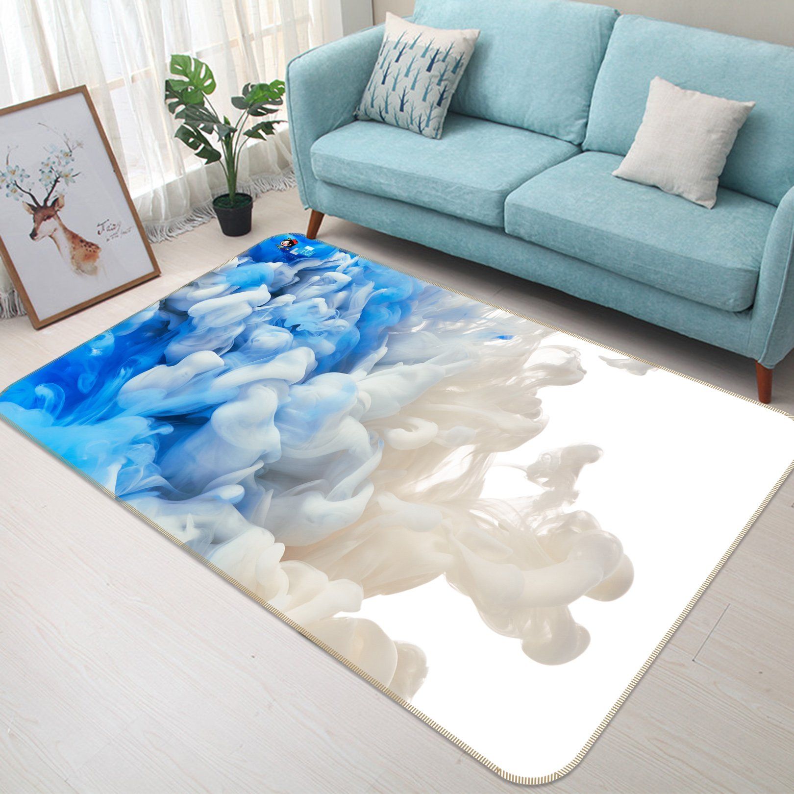 3D Mist 3268 Non Slip Rug Mat Mat AJ Creativity Home