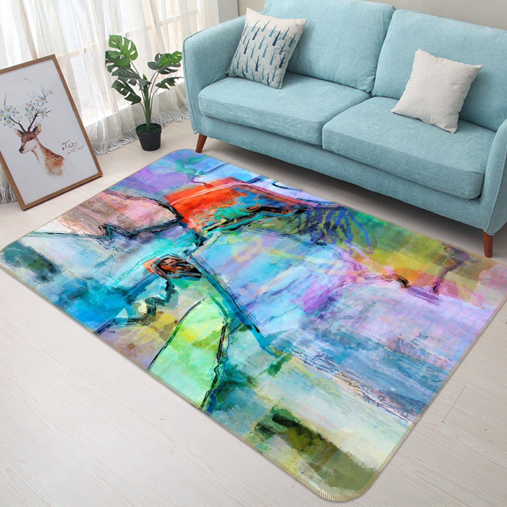 3D Personality 119 Michael Tienhaara Rug Non Slip Rug Mat Mat AJ Creativity Home