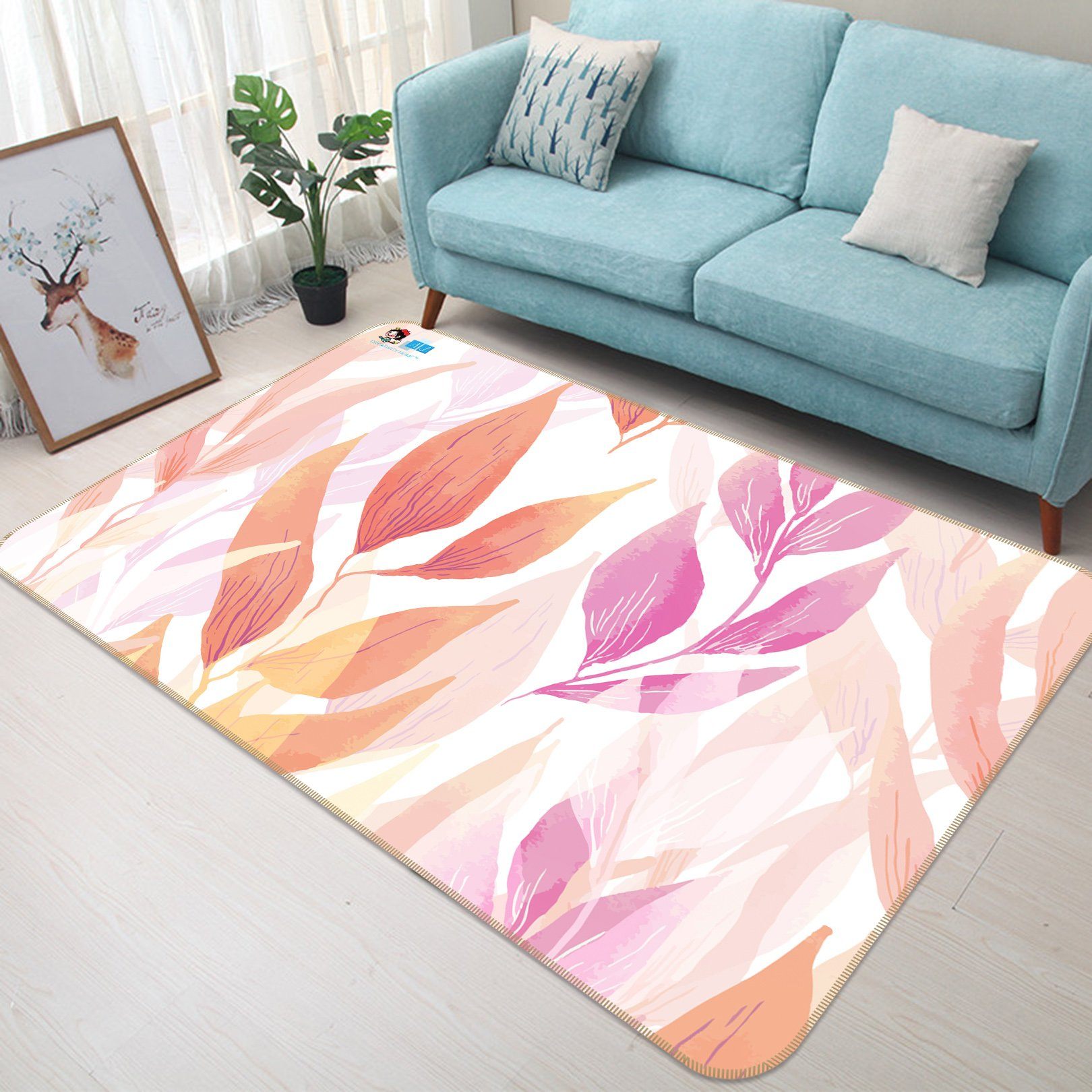 3D Gradient Flower 294 Non Slip Rug Mat Mat AJ Creativity Home