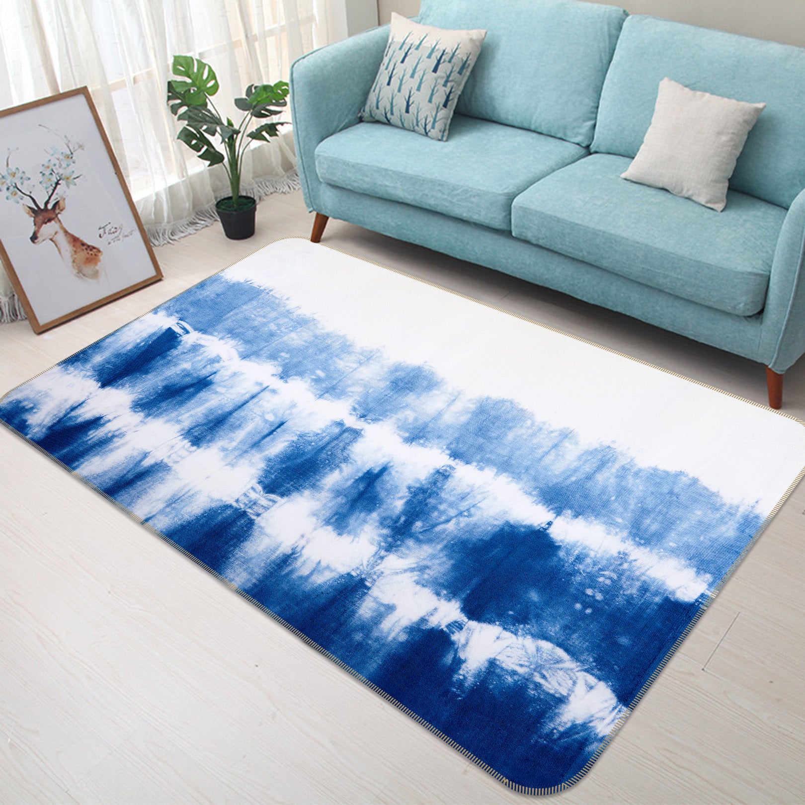 3D Pattern 35050 Non Slip Rug Mat