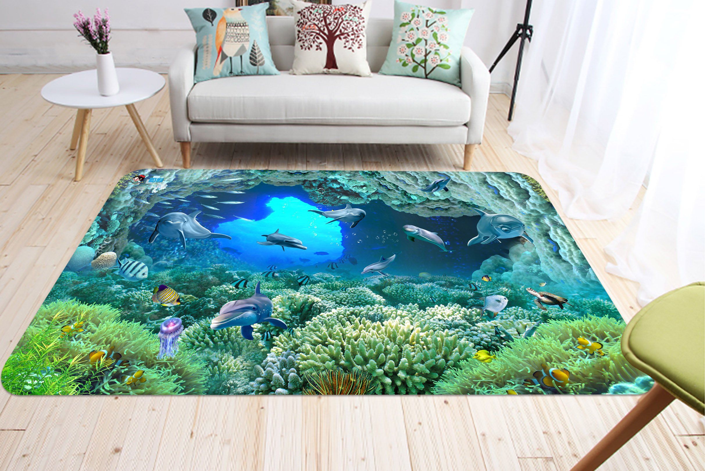 3D Seabed 4267 Non Slip Rug Mat Mat AJ Creativity Home