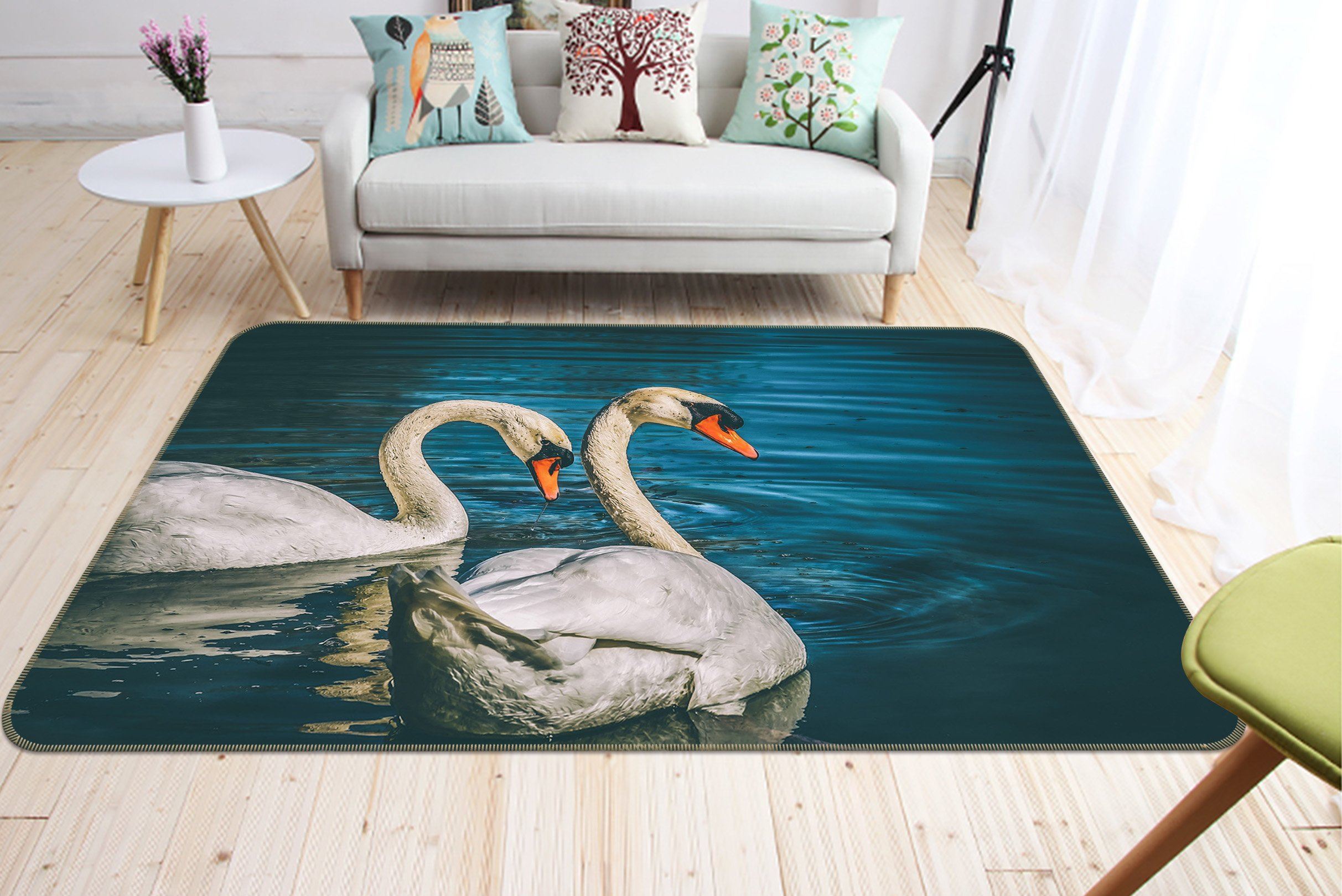 3D Goose 634 Animal Non Slip Rug Mat Mat AJ Creativity Home