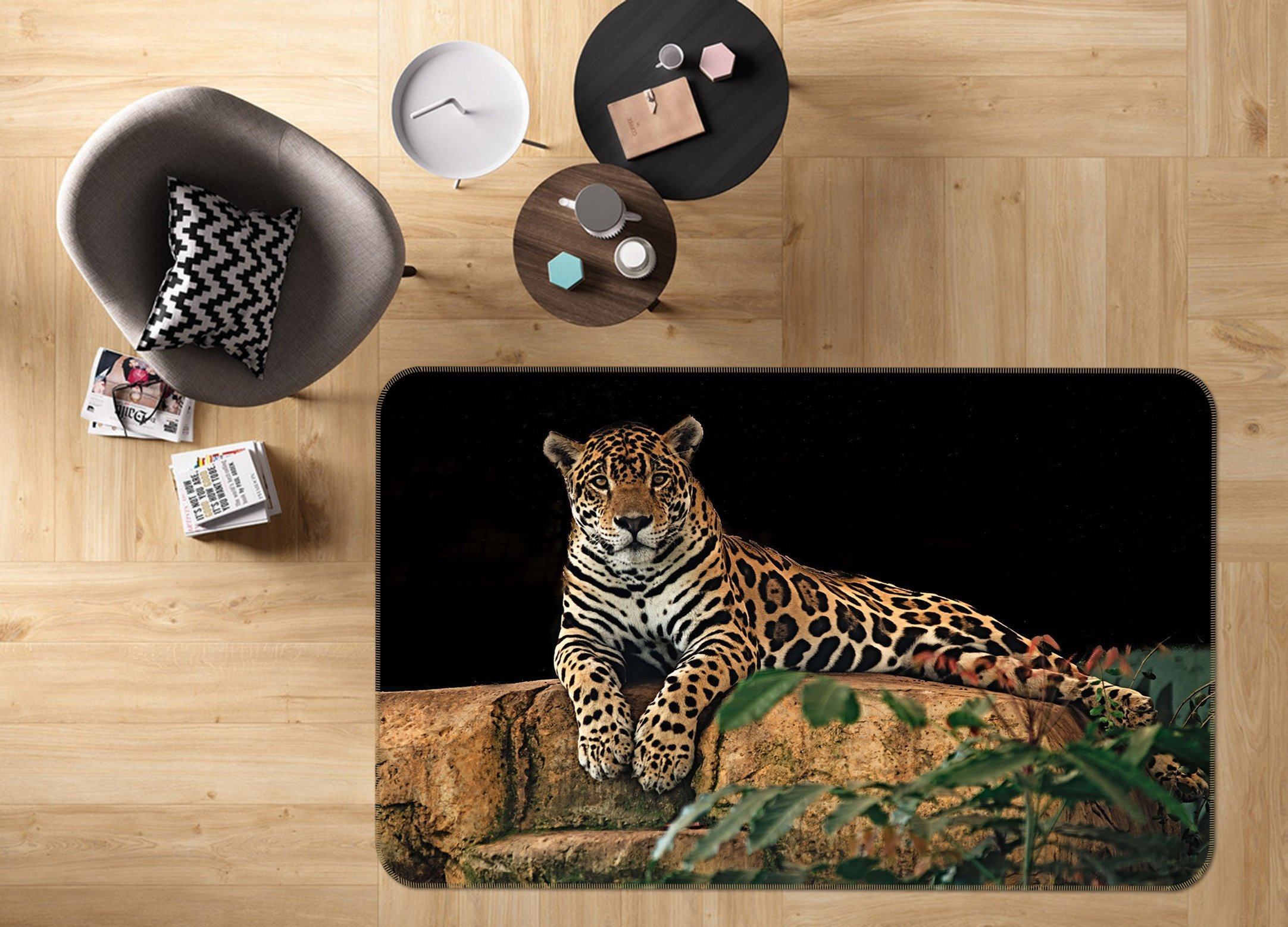 3D Tiger 602 Animal Non Slip Rug Mat Mat AJ Creativity Home