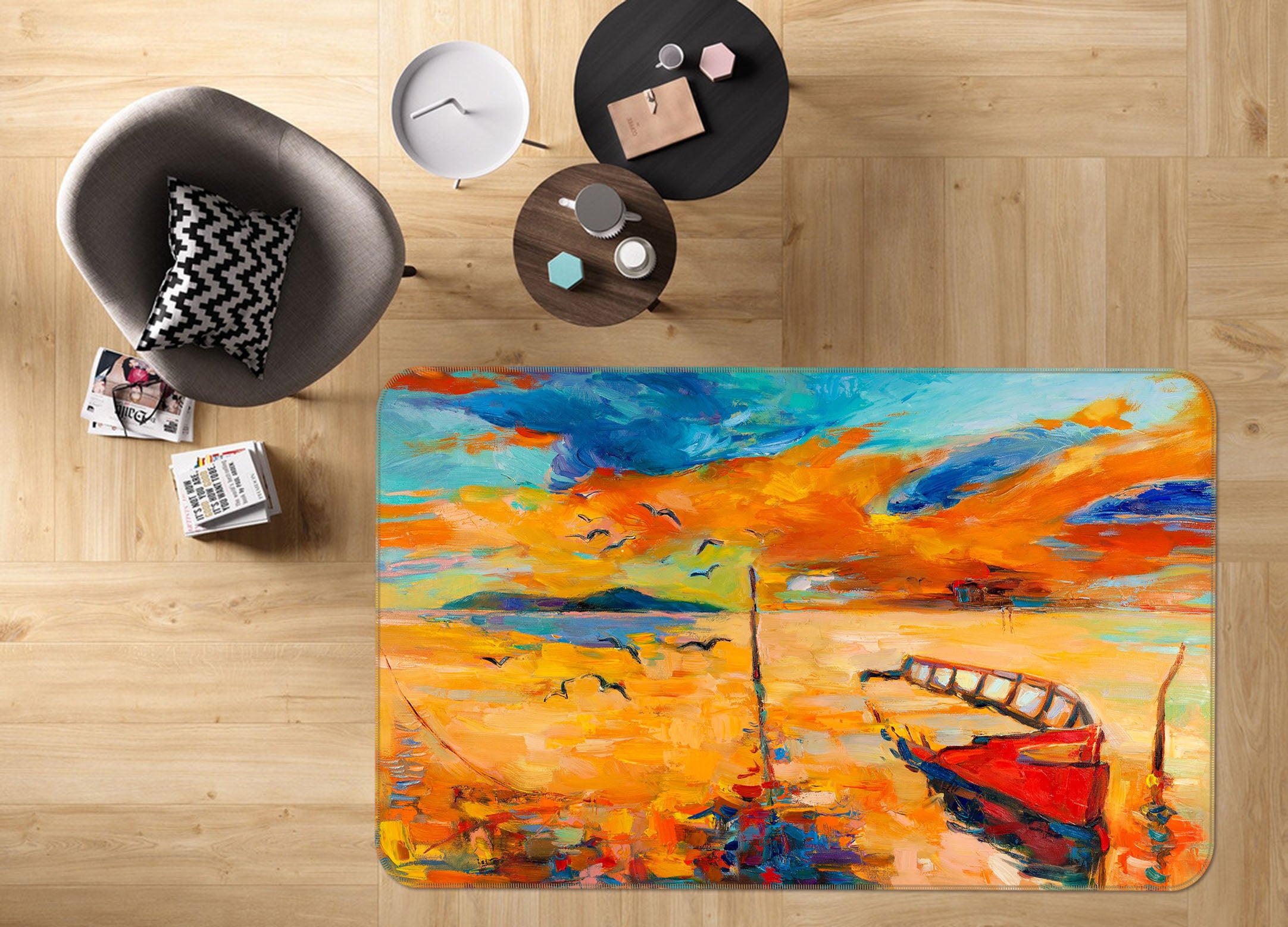 3D Ferry 33179 Non Slip Rug Mat
