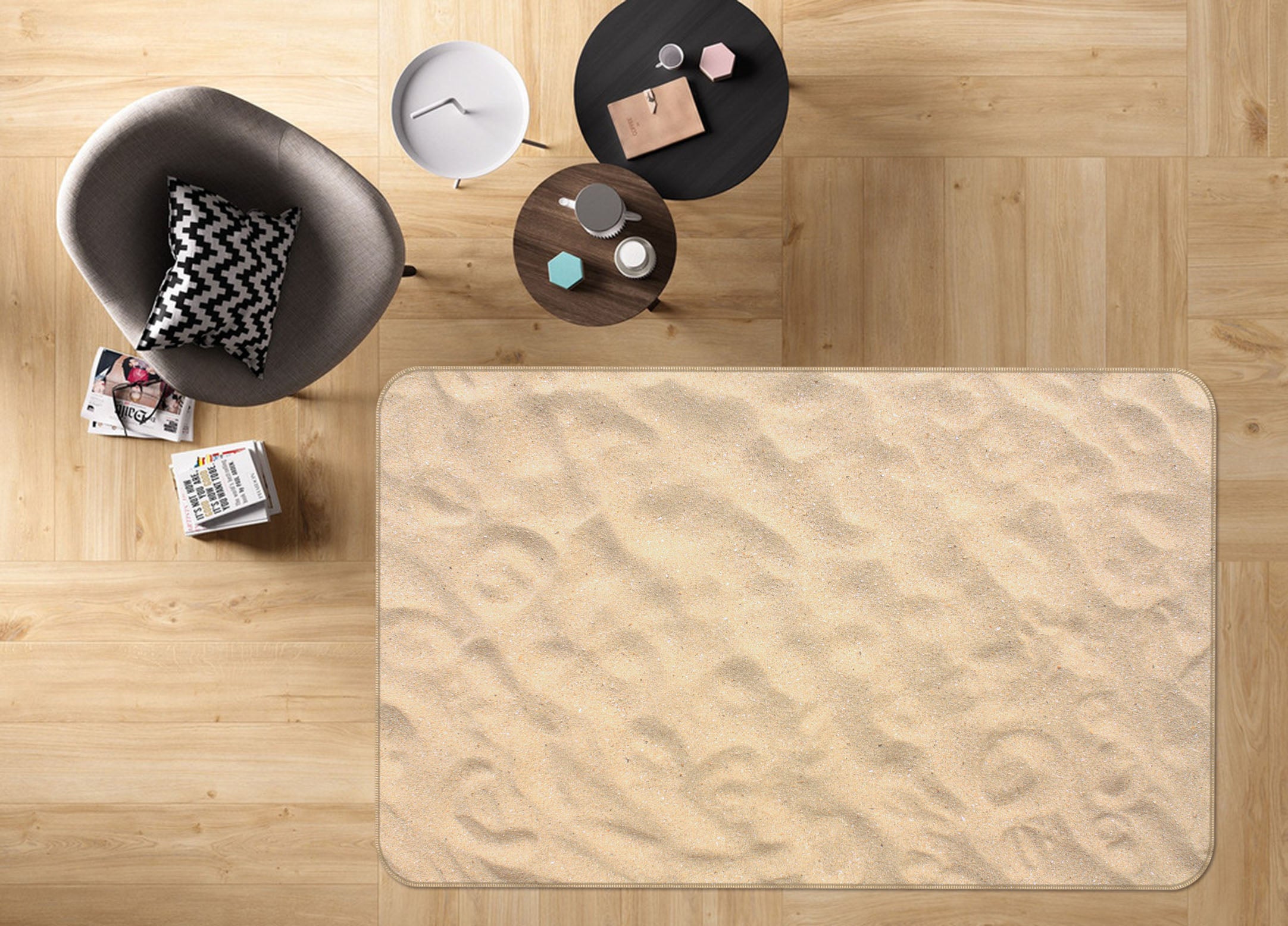 3D Sand 34145 Non Slip Rug Mat