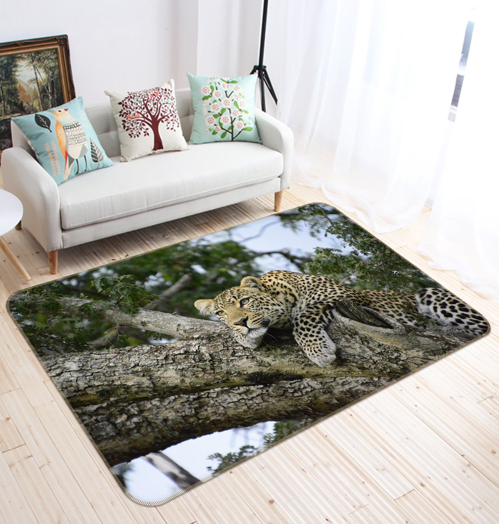 3D Tiger Tree 603 Animal Non Slip Rug Mat Mat AJ Creativity Home