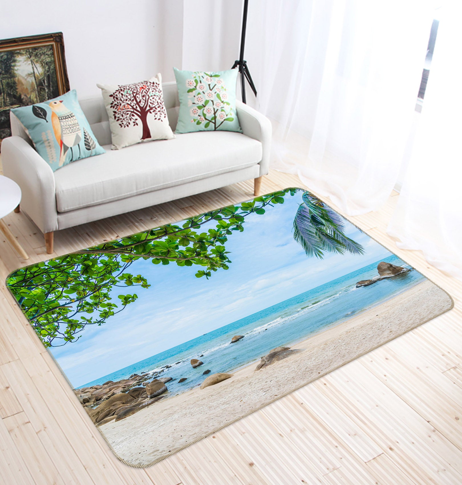 3D Beach 31102 Non Slip Rug Mat